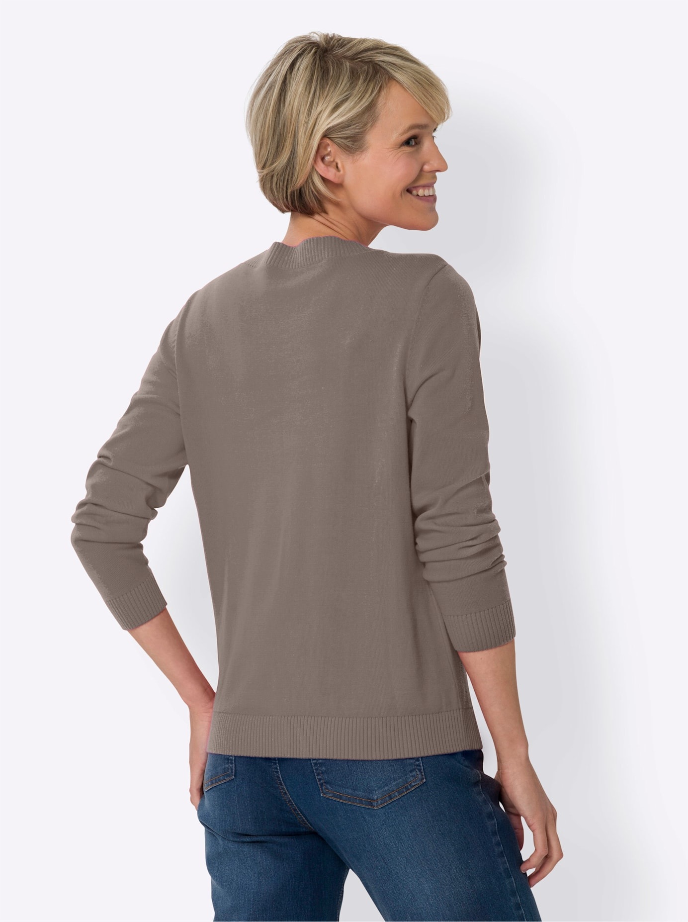 Classic Basics Pull en tricot »Langarm-Pullover«