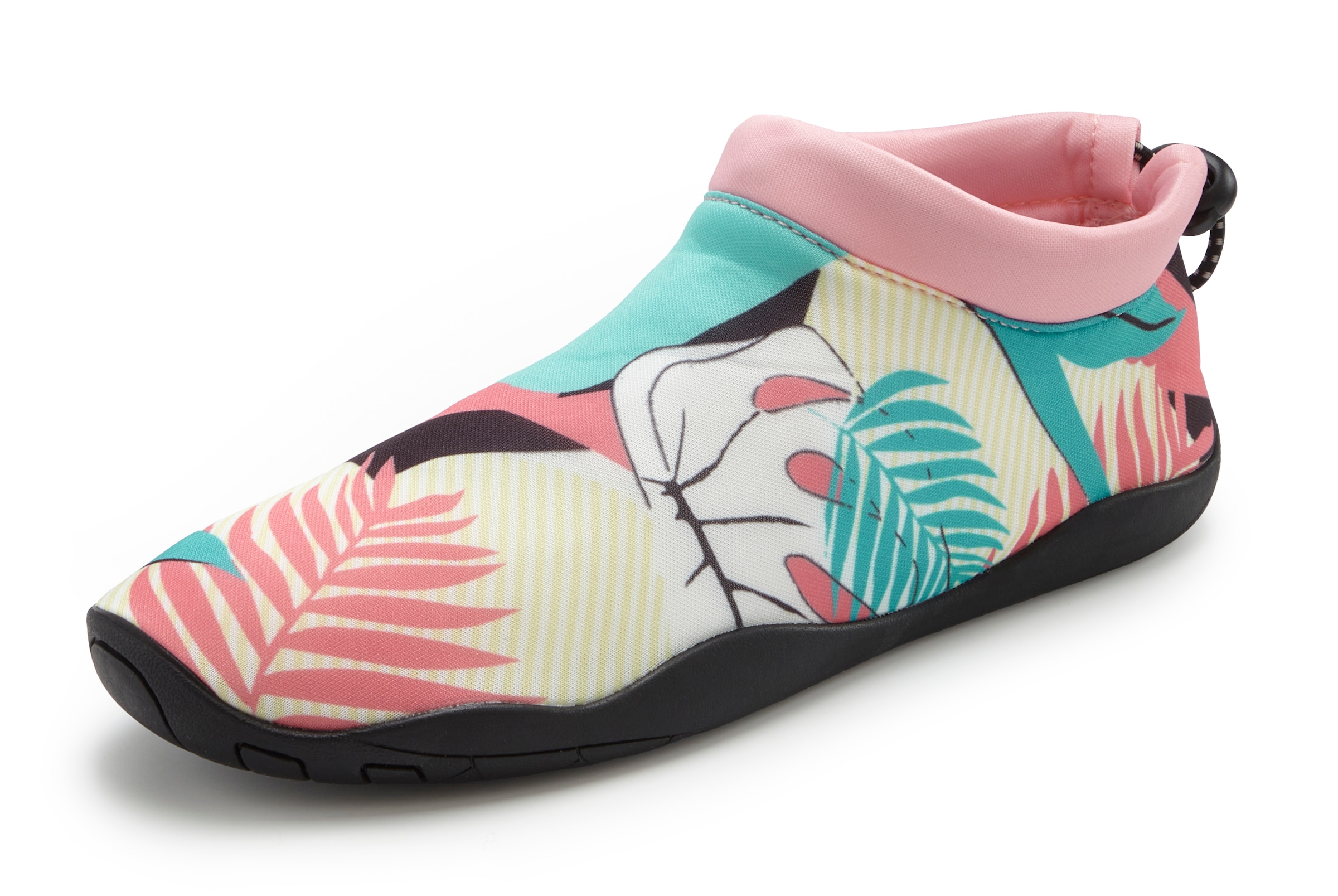 LASCANA Chaussure de bain »Badelatsche, Badeschuhe«  chaussure aquatique, mocassin, chaussure d'eau ultra légère et à séchage rapide VEGAN