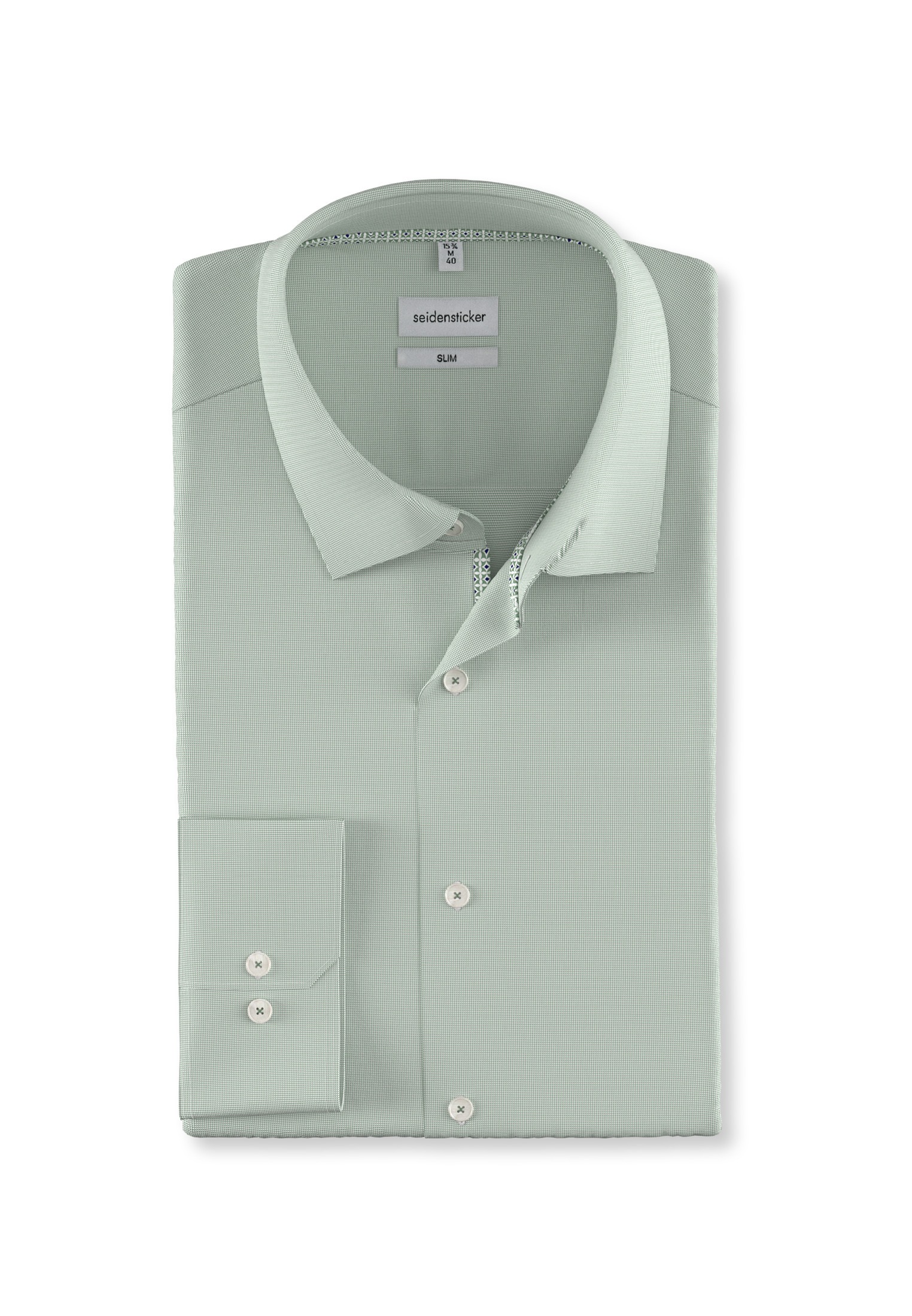 seidensticker Chemise d'affaires »Slim« Slim 1/1 Kentkragen Uni