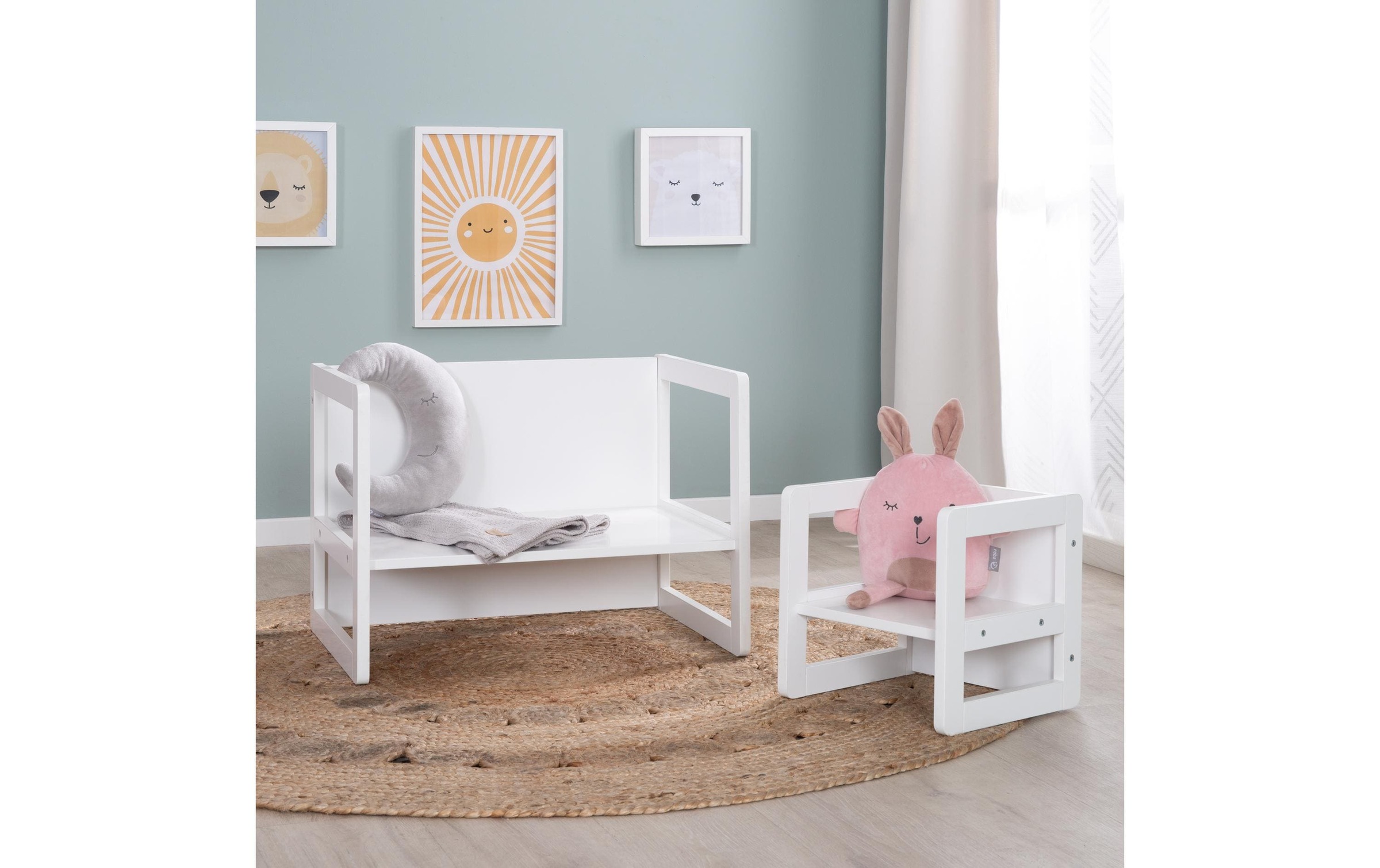 roba® Ensemble de sièges pour enfants »roba Kindersitzgruppe 3in1 Holz «