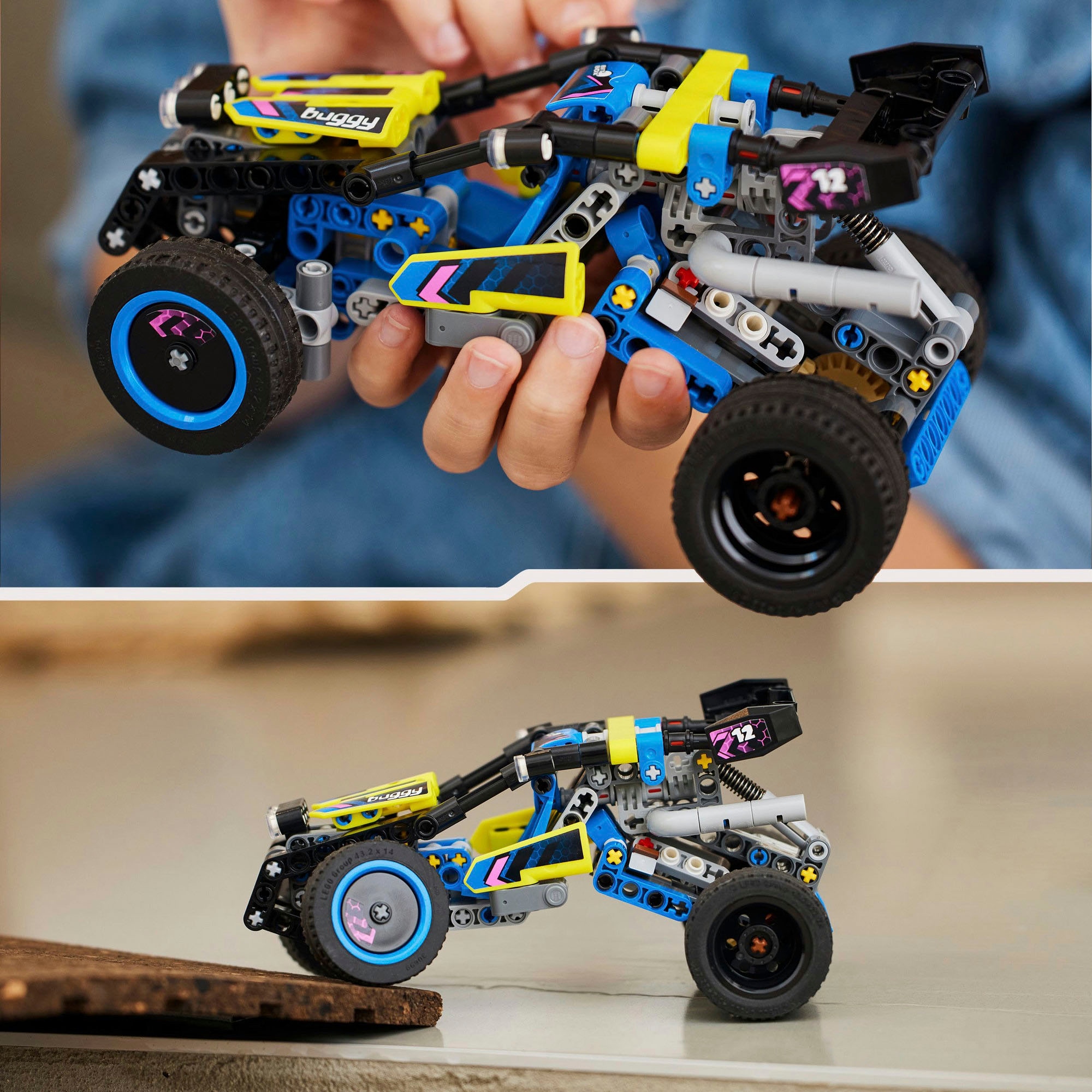LEGO® Konstruktionsspielsteine »Offroad Rennbuggy (42164), LEGO Technic« Made in Europe