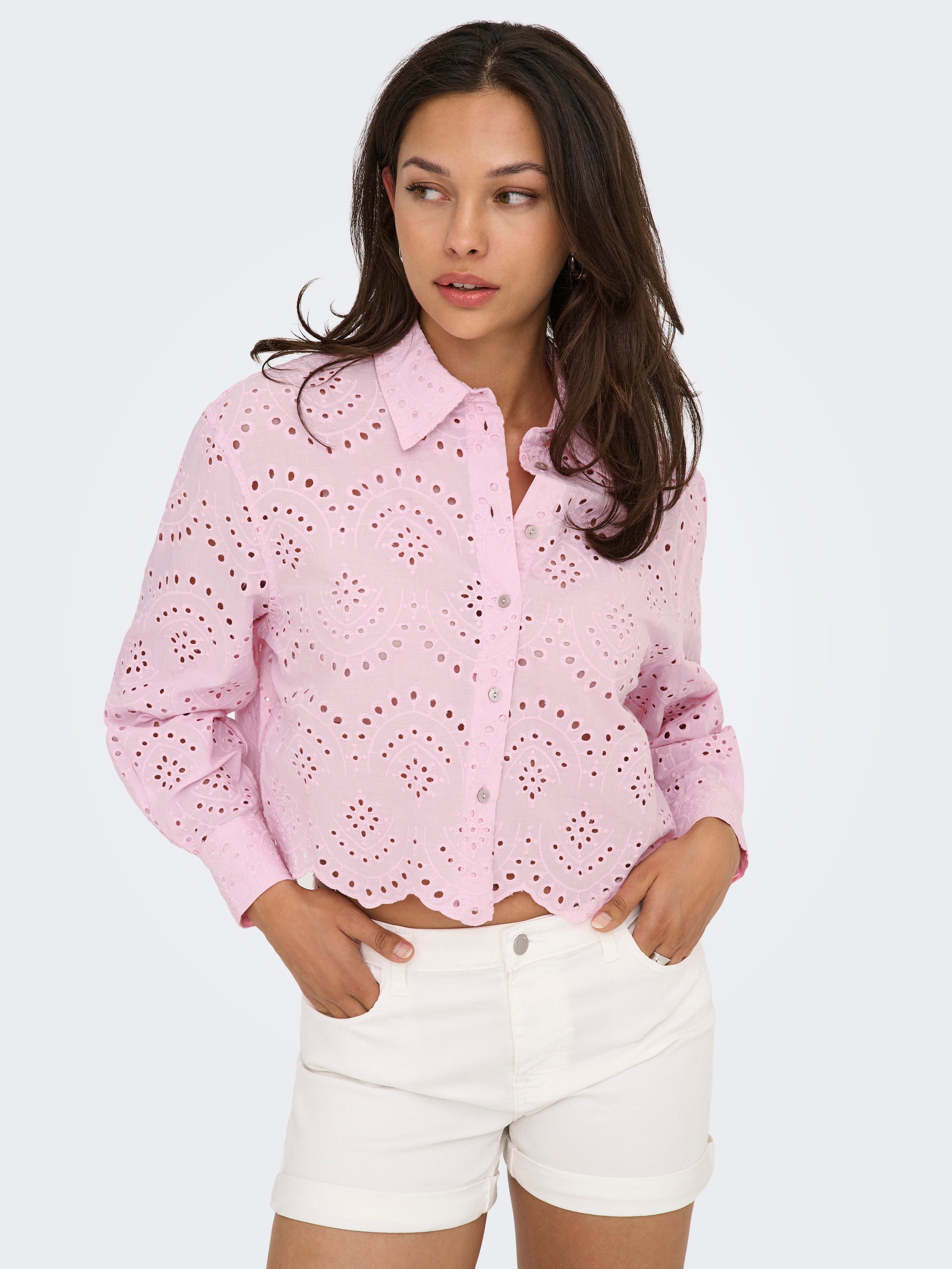 ONLY Blouse à manches longues »ONLVALAIS L/S SHIRT WVN NOOS«