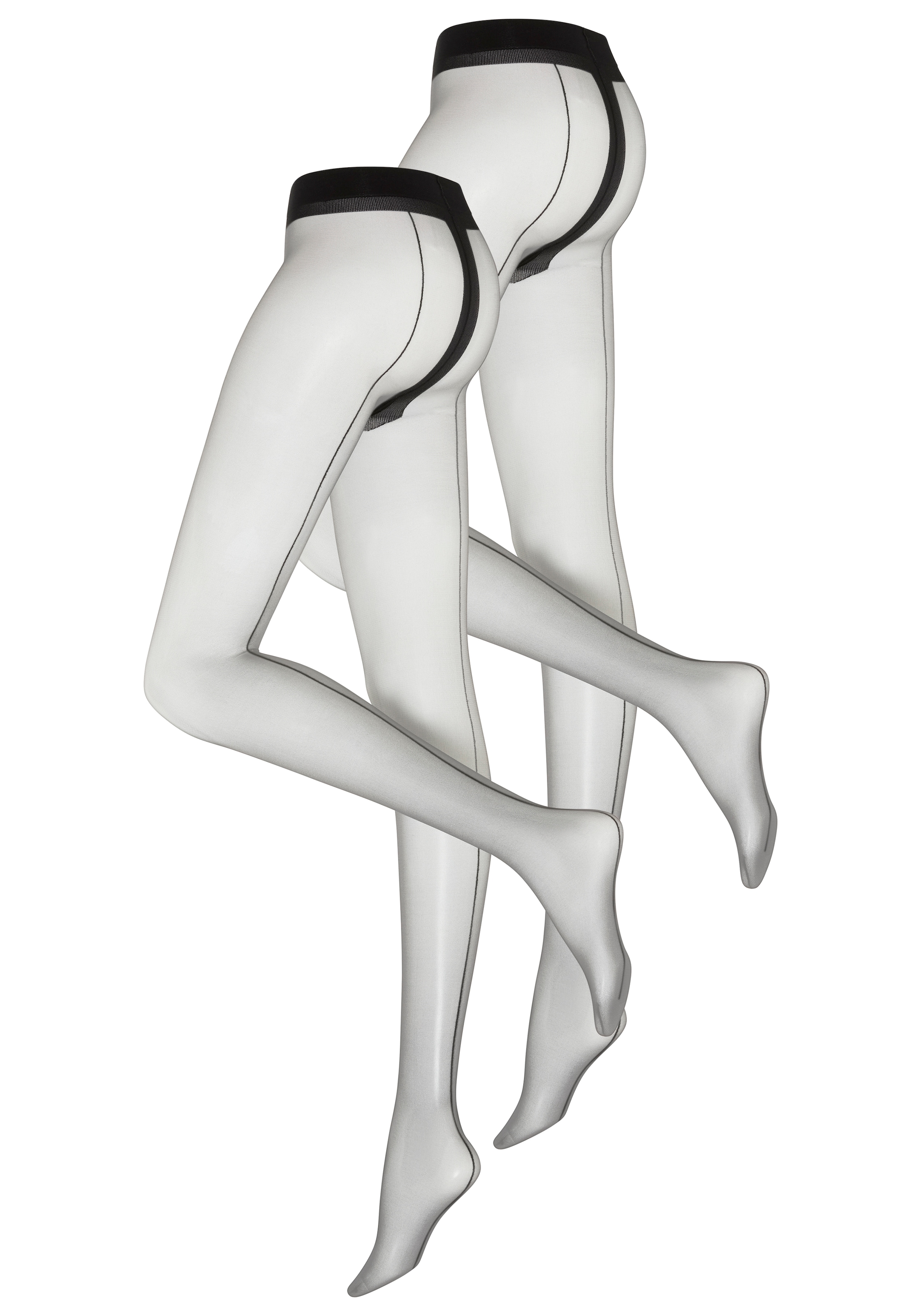 YSABEL MORA Collants fins 20 2er Pack, 