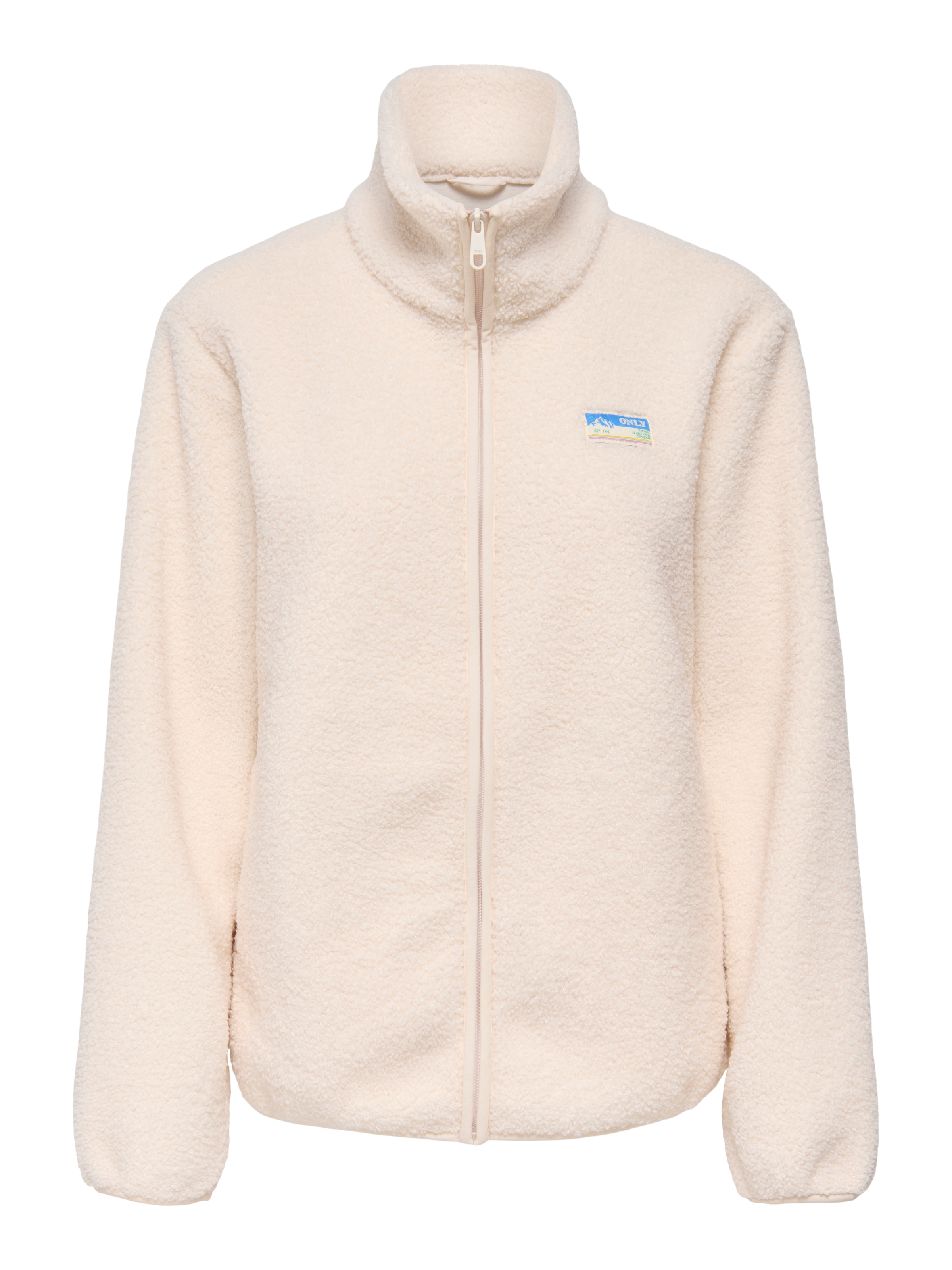 ONLY Veste en peluche »ONLEVA LIFE TEDDY JACKET CC OTW« ohne Kapuze Kunstfaser,