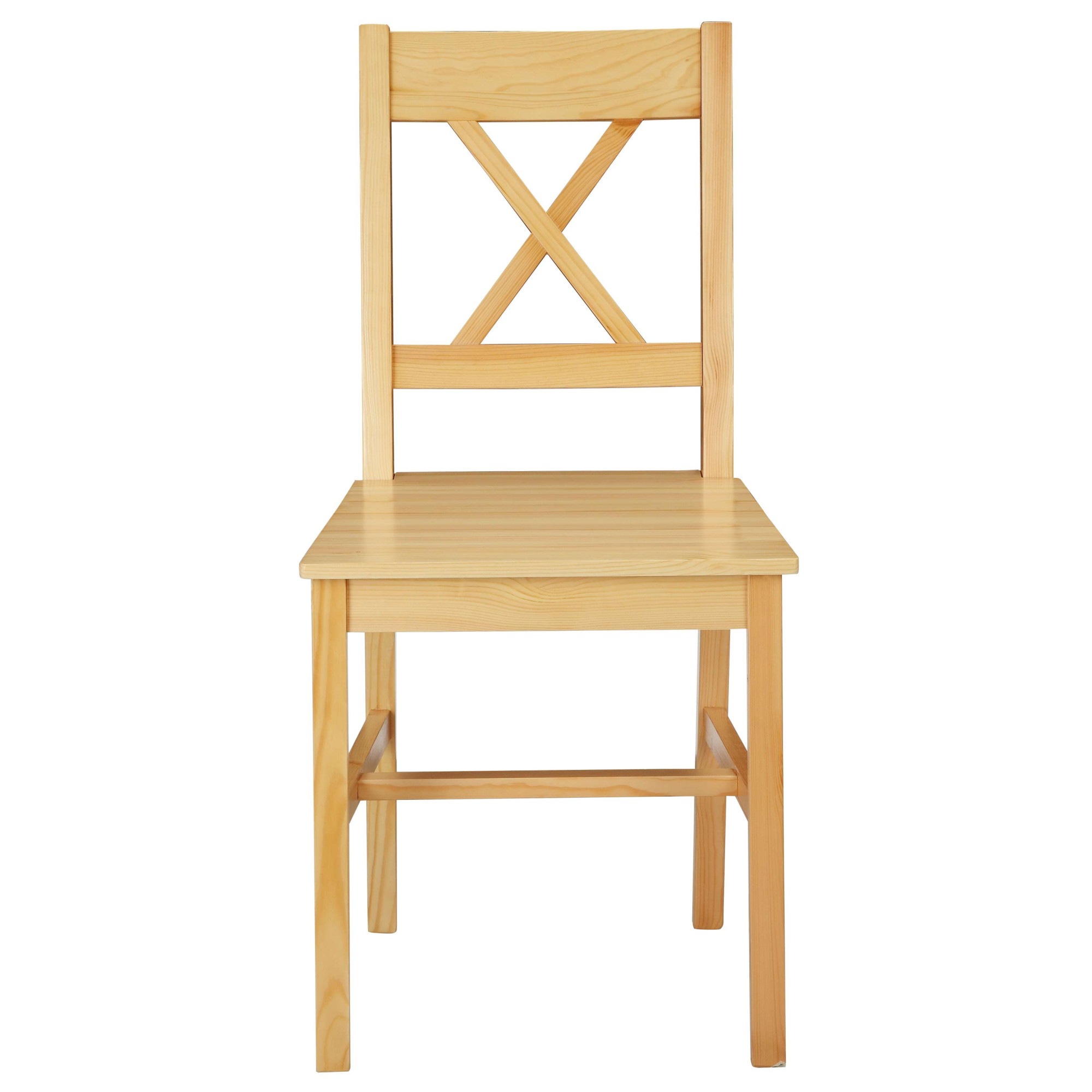 GOODproduct Esszimmerstuhl »Willow« (Set) 2 Stk.aus massivem Kiefernholz, lackiert, pflegeleicht, bis 130 kg belastbar