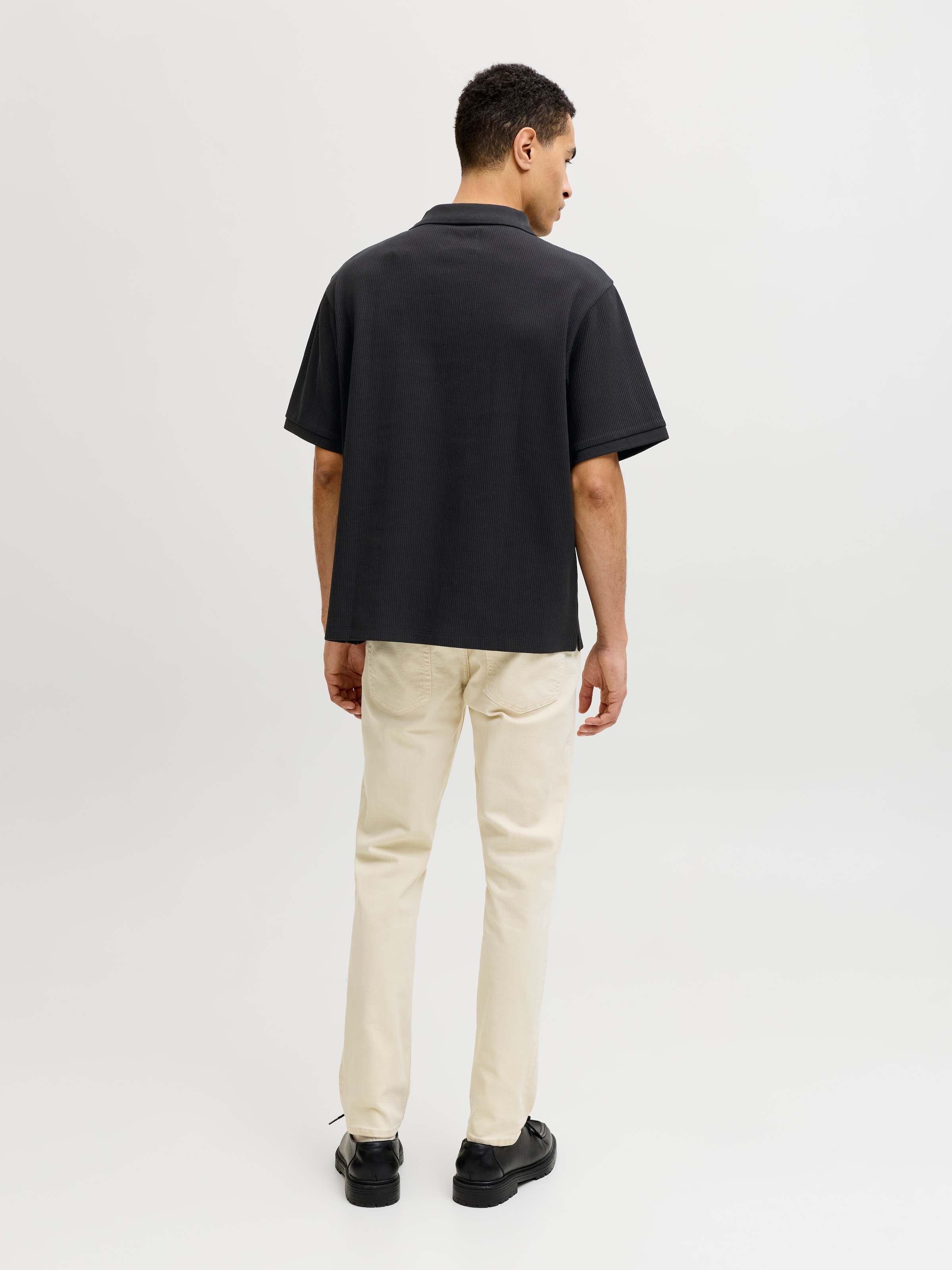 Jack & Jones Poloshirt »JJEHARRISON STRUCTURE POLO SS LN« mit Polokragen