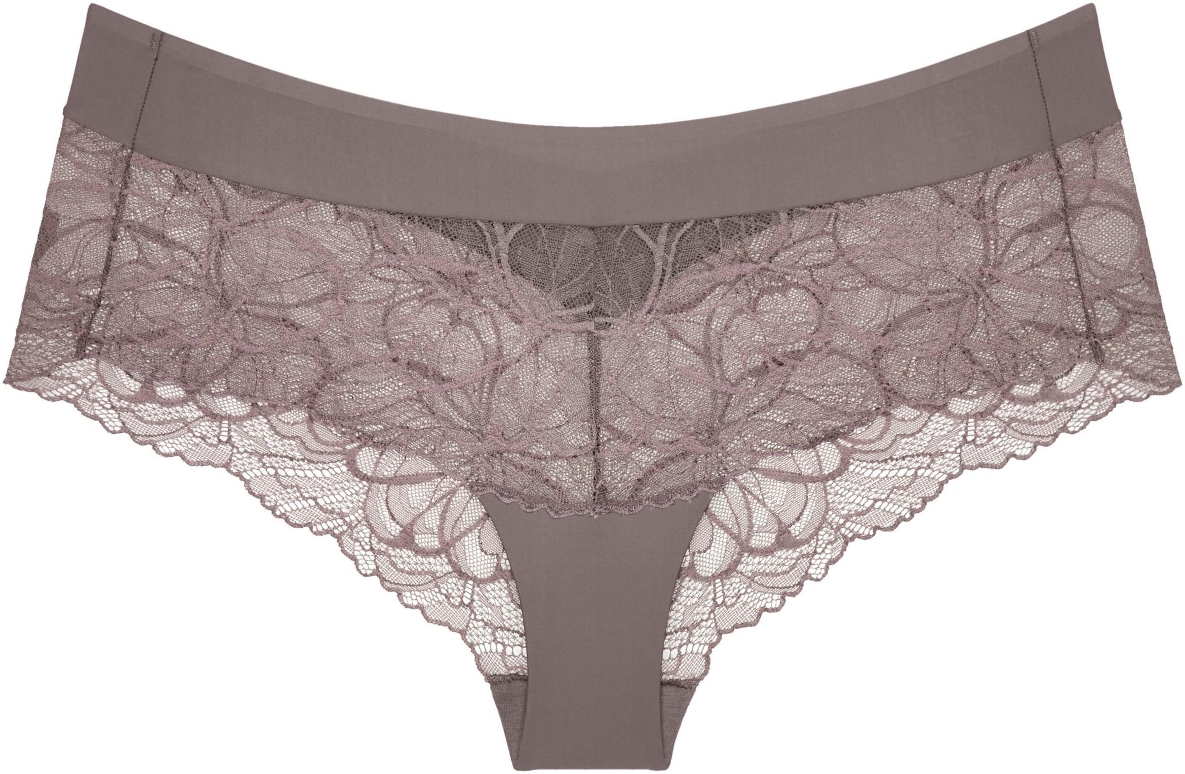 Triumph Panty »Body Make-Up Illusion Lace« florale Stretch-Spitze, glatter Bund, Mikrofaser, nahtlos