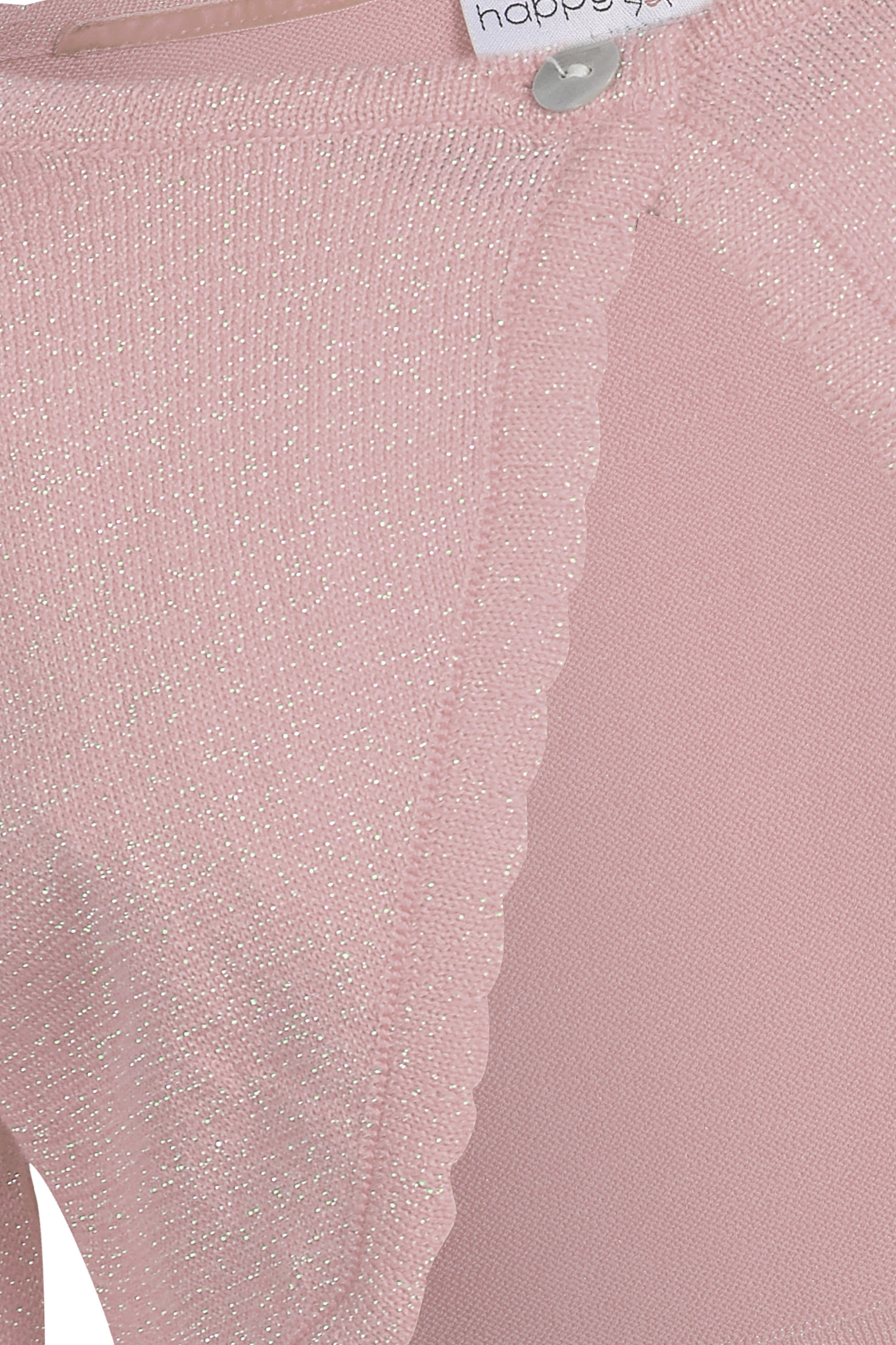 happy girls Boléro im dezenten Glitzerlook und mit gewellten Kanten