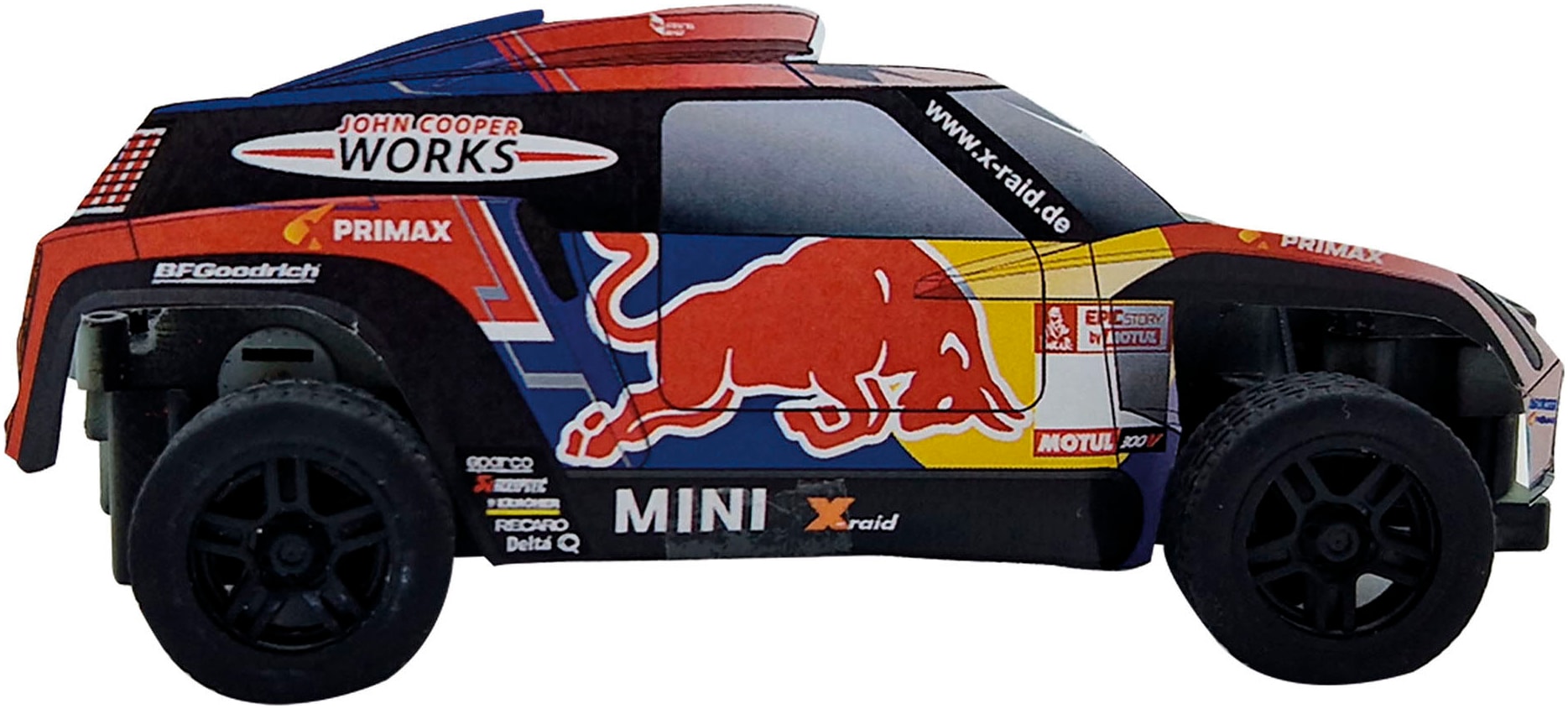 Happy People RC-Buggy »Mini Cooper JCW X-Raid Red Bull« mit Fernbedienung