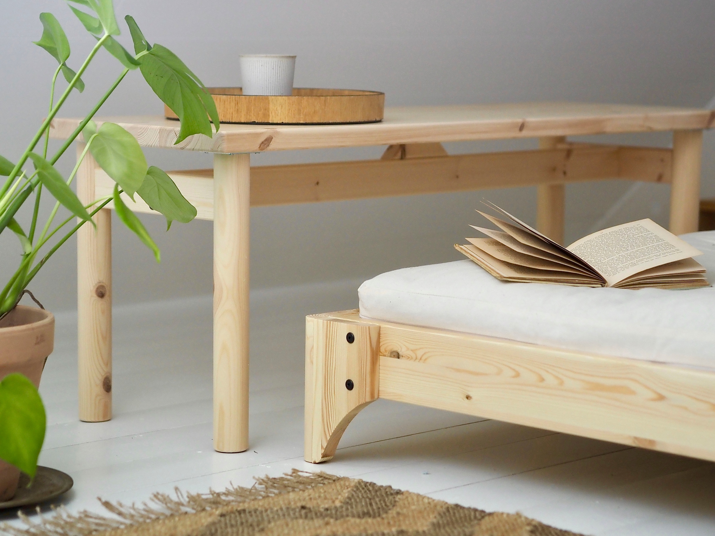Karup Design Sitzbank »PACE BENCH« aus FSC®-zertifiziertem Kiefernholz, Grösse 120 x 40 cm.