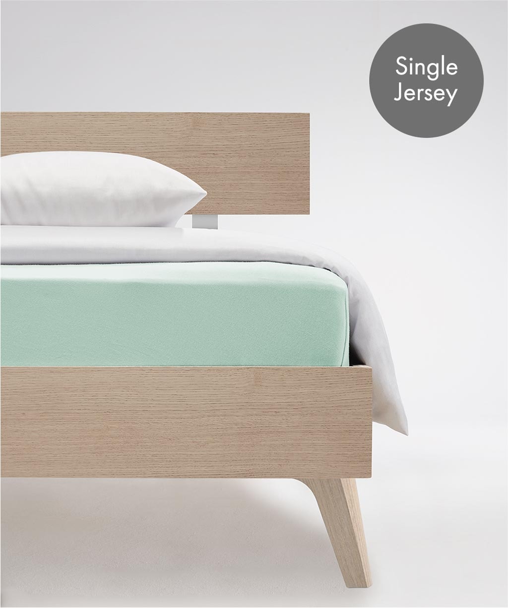 fleuresse Spannbettlaken »Jenny C aus feinfädigem Mako-Jersey« für Matratzen bis 23 cm Höhe
