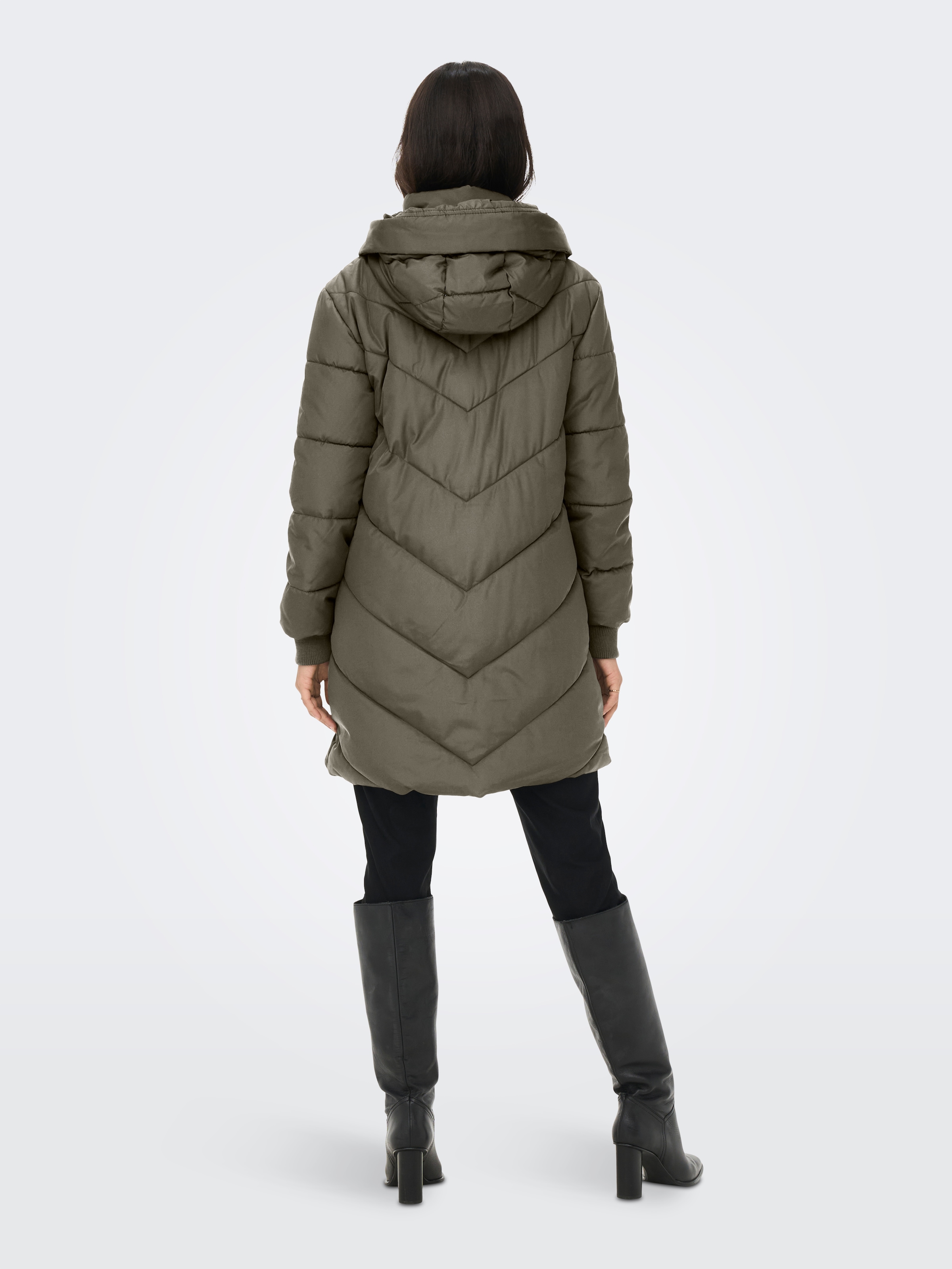 JDY Steppmantel »JDYSKYLAR LIFE HOOD JACKET OTW NOOS«