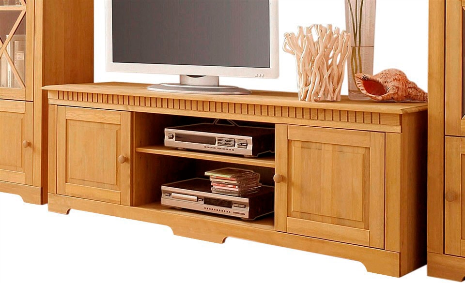 GOODproduct Lowboard »Lisa« Kommode aus schönem massivem Kiefernholz, Breite 175 cm