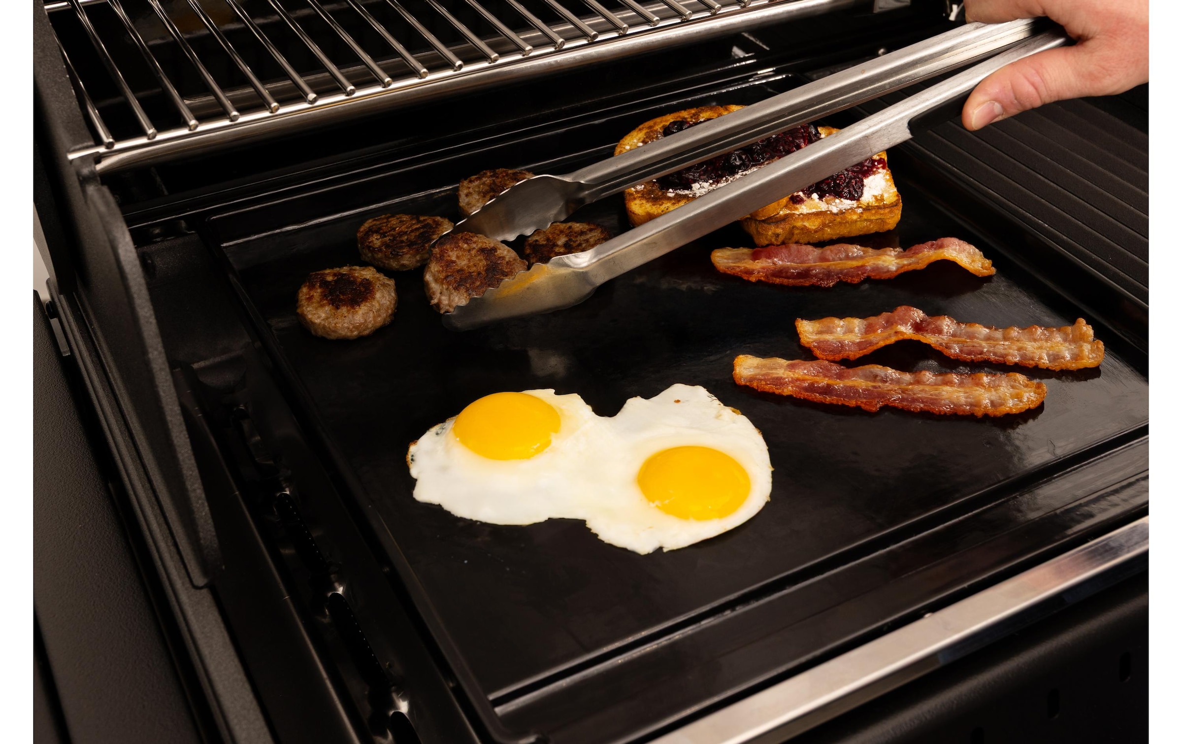 Broil King Embout de plaque de gril »Do more – plancha Baron Crown« Emaillierte Plancha Platte für Baron und Crown Serie