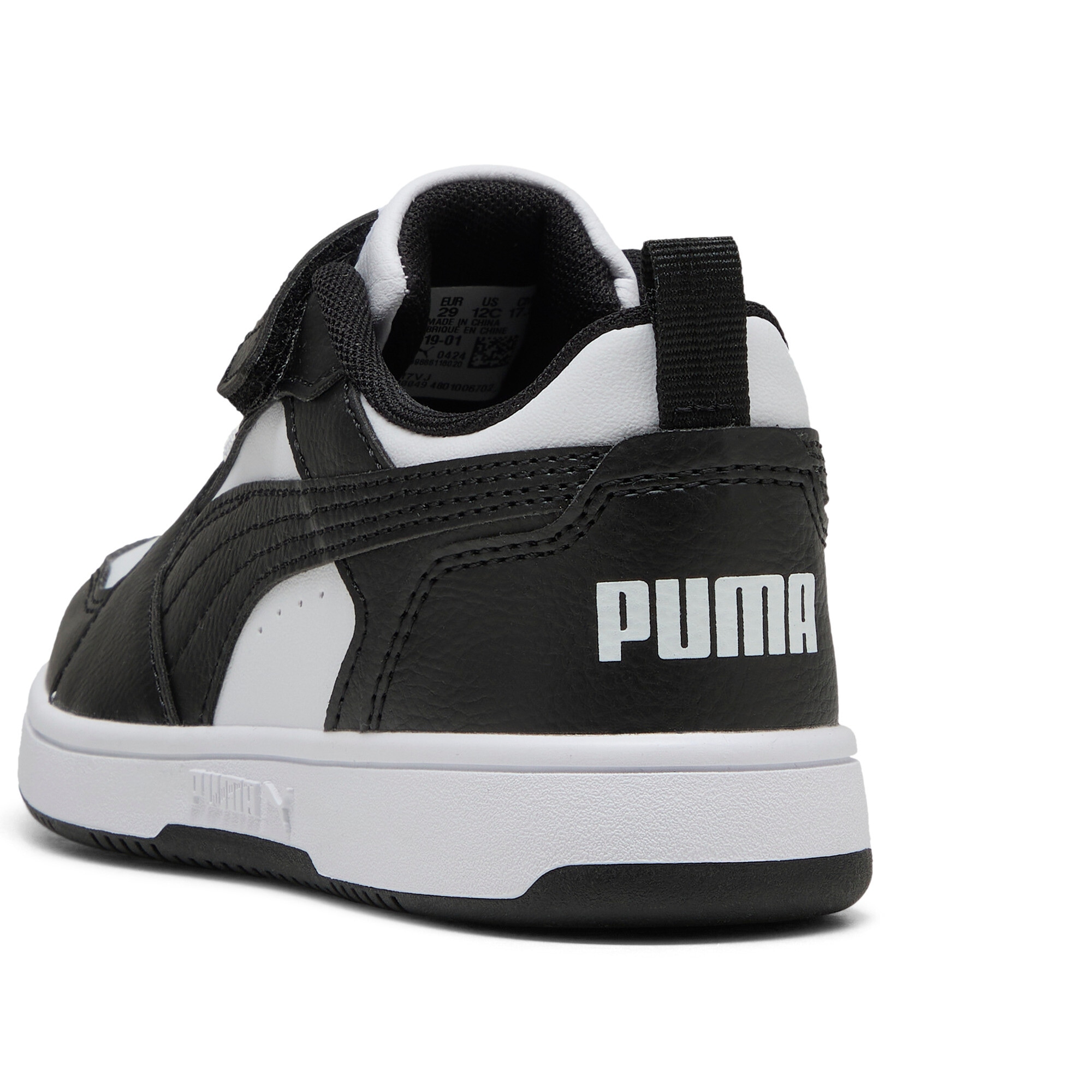 PUMA Sneakers »REBOUND V6 LO AC+ PS«  knöchelhoher Schnitt, mit Klettverschluss, mit Gummilaufsohle