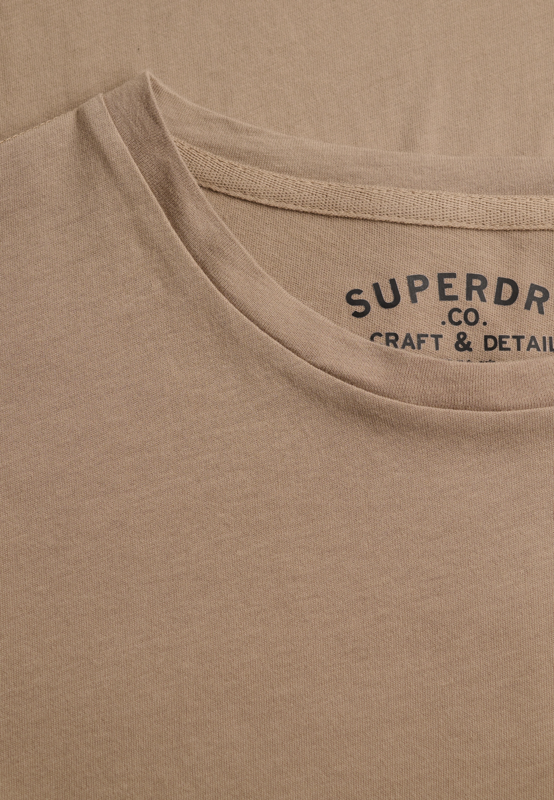 Superdry T-shirt à manches longues »CLASSIC ESSENTIAL SDCO TOP« coton, coupe décontractée