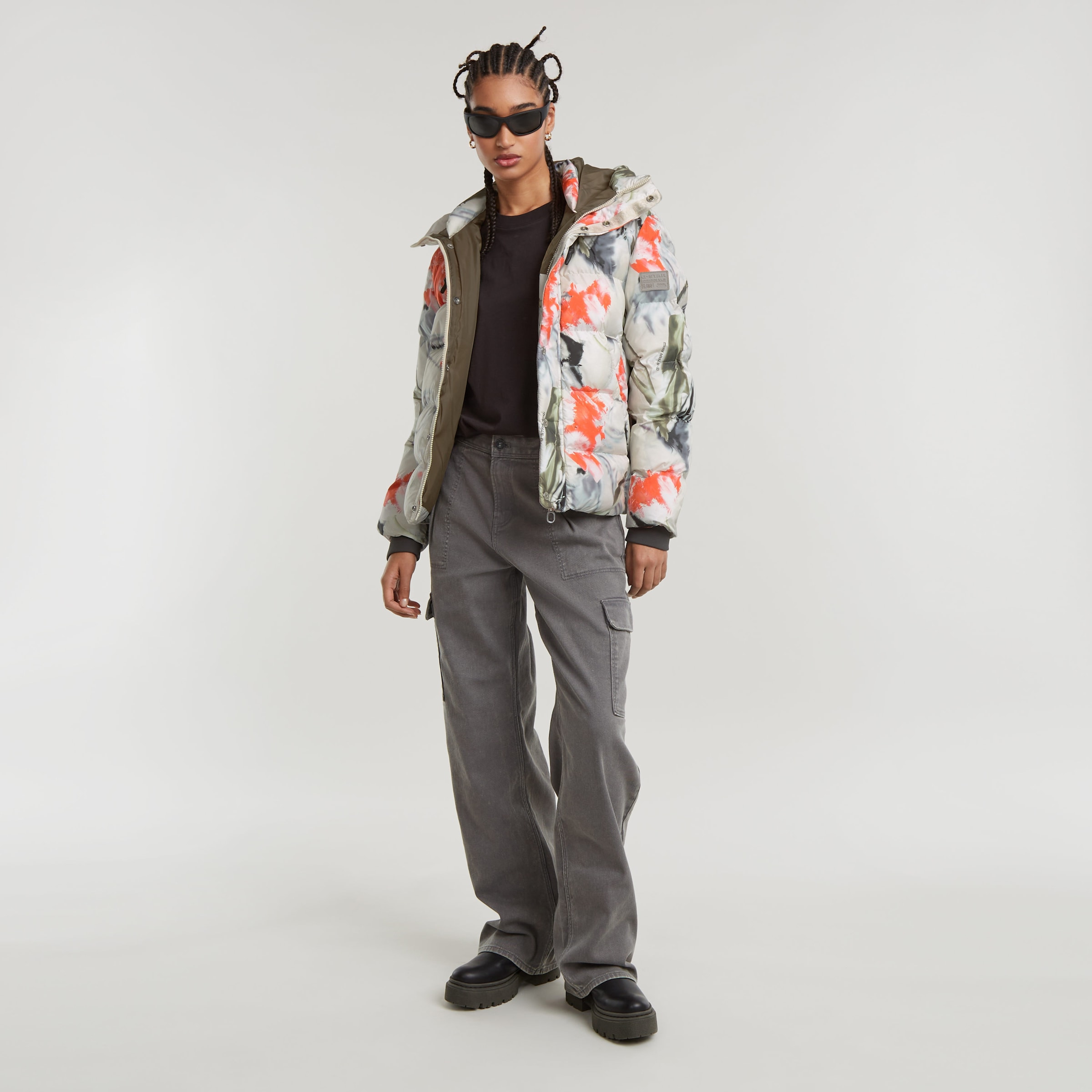 G-STAR Veste matelassée »Whistler Short Puffer wmn« mit Kapuze