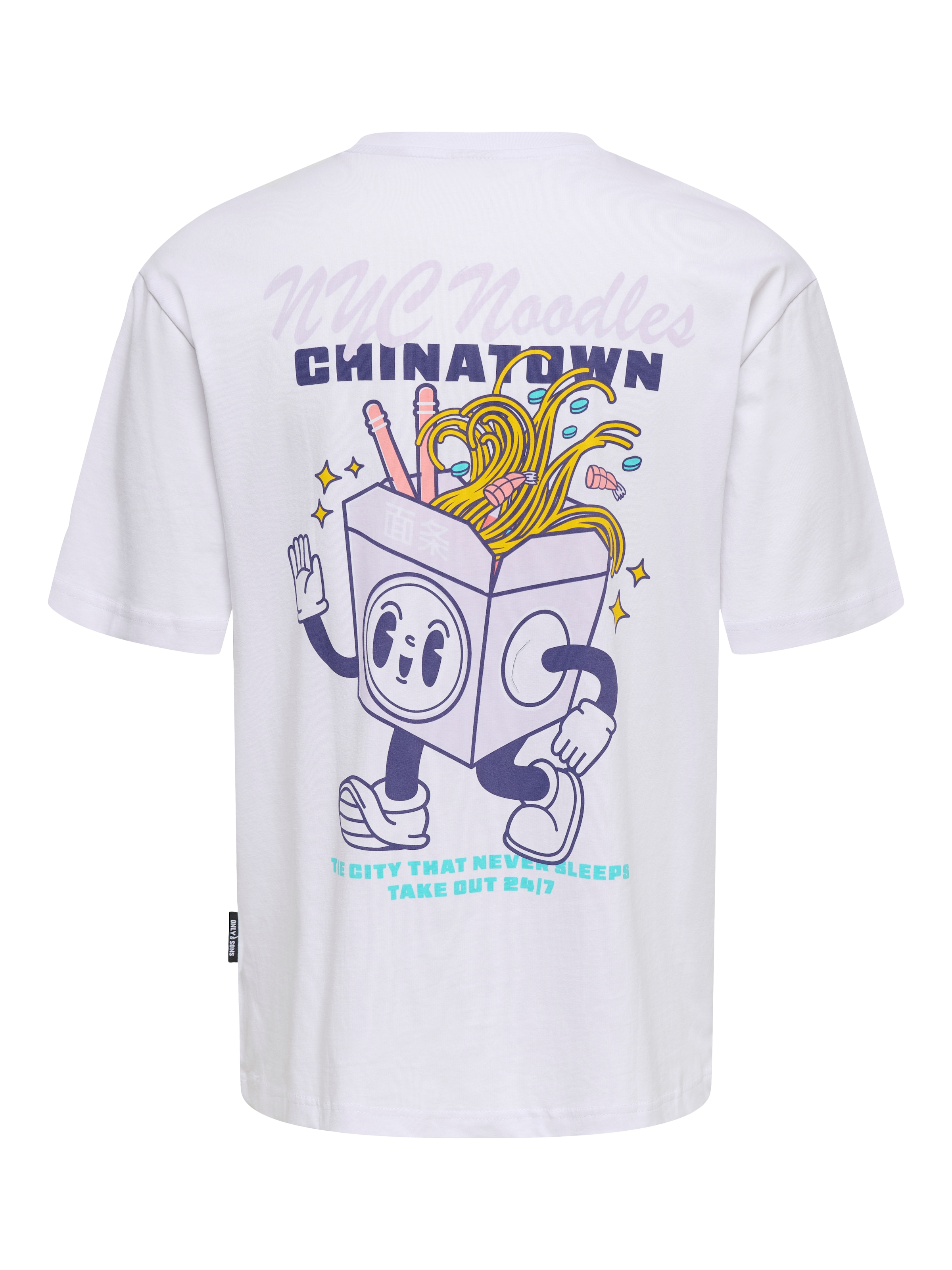 ONLY & SONS T-Shirt »ONSFRANK RLX SS TEE NOOS« Baumwolle, relaxed fit