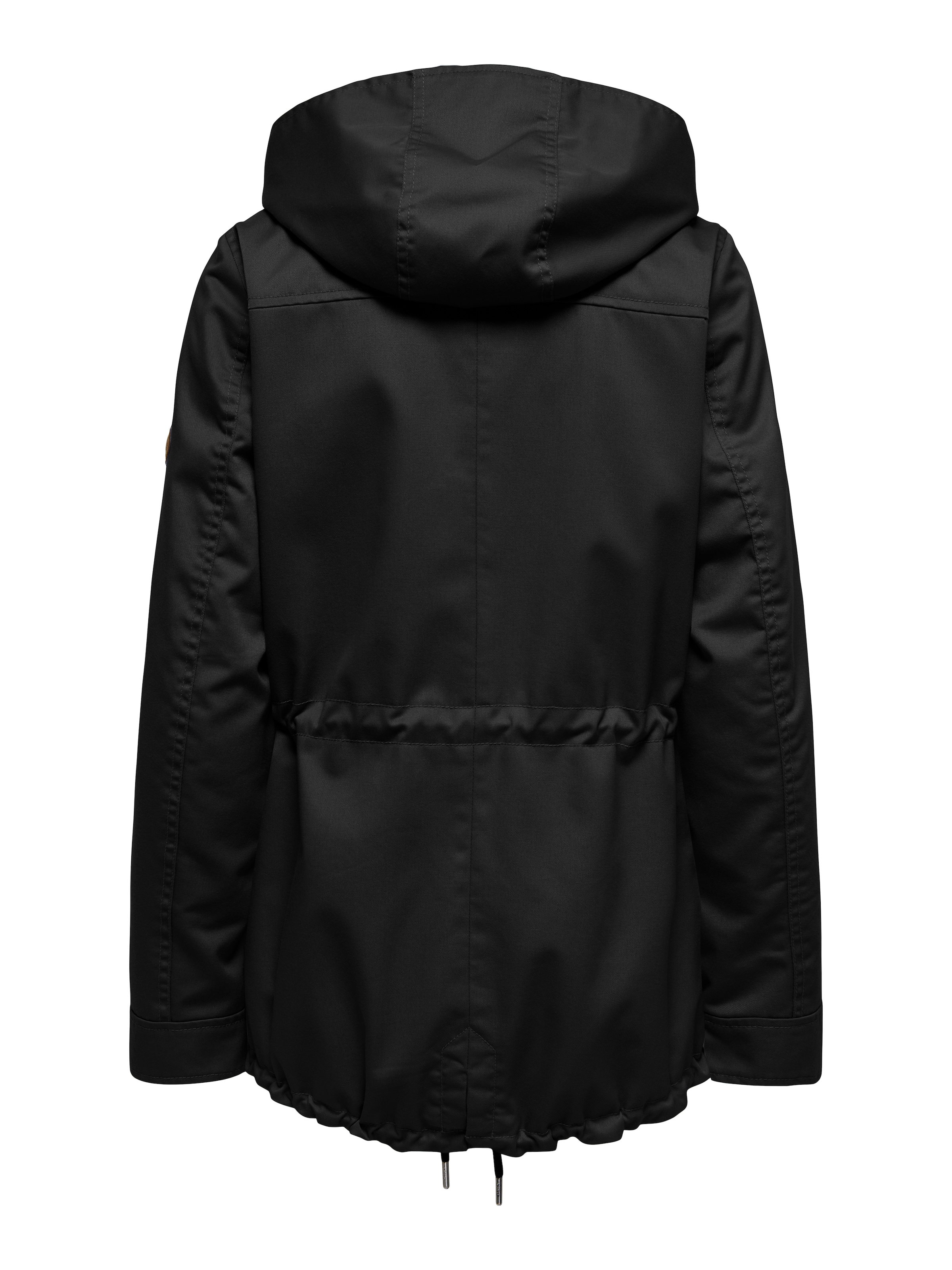 ONLY Parka »ONLLORCA LIFE CANVAS PARKA CC OTW« mit Kapuze mit Kordelzug in der Taille