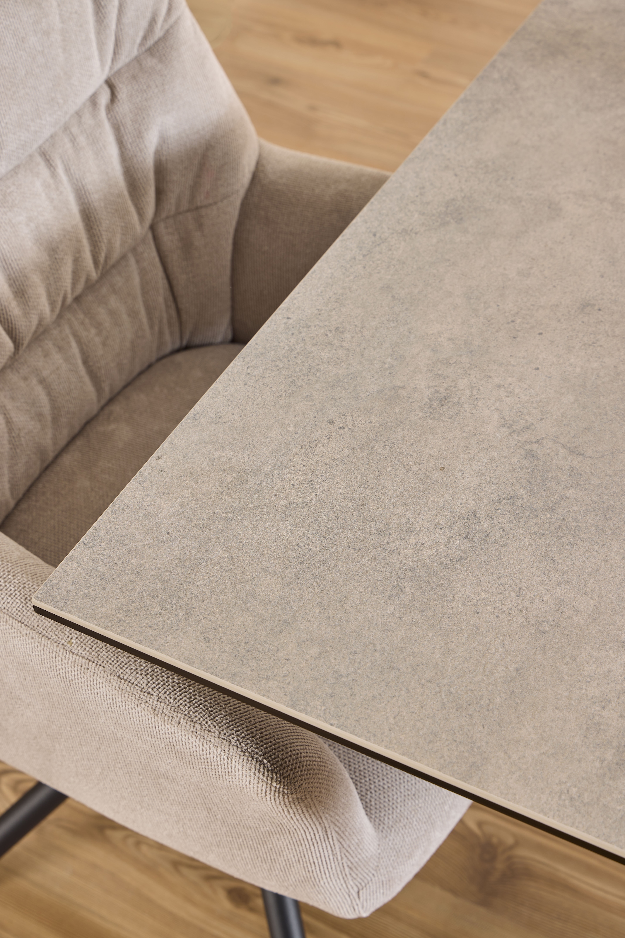 ACTONA GROUP Table de salle à manger »Heaven mit Keramikplatte & stabilem Stahlgestell, mehrere Varianten« Largeur : 135, 160 et 200 cm,  Table à manger design facile d'entretien – robuste, élégante & durable