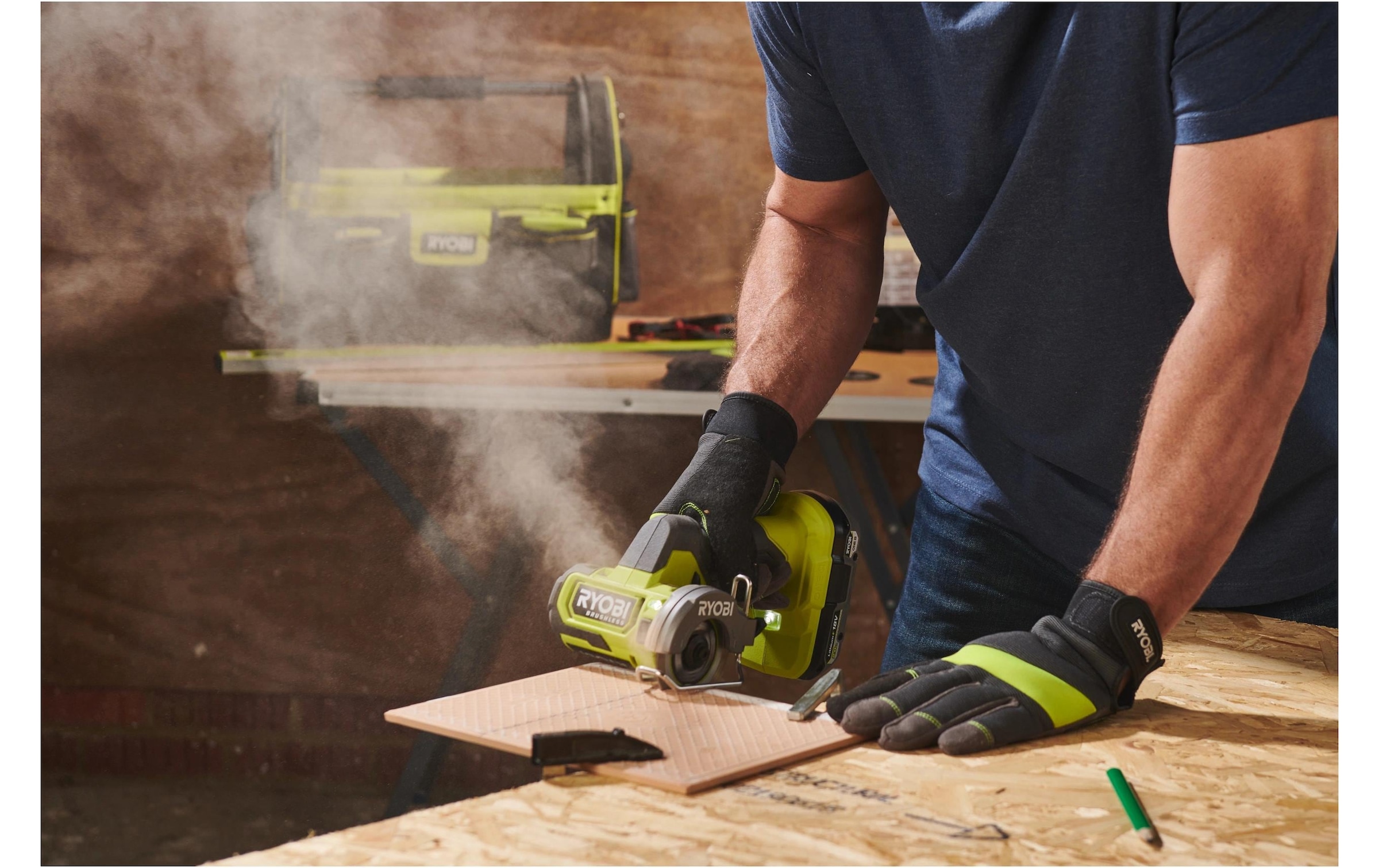RYOBI Akku-Trennschleifer »Brushless RCT18BL-0«