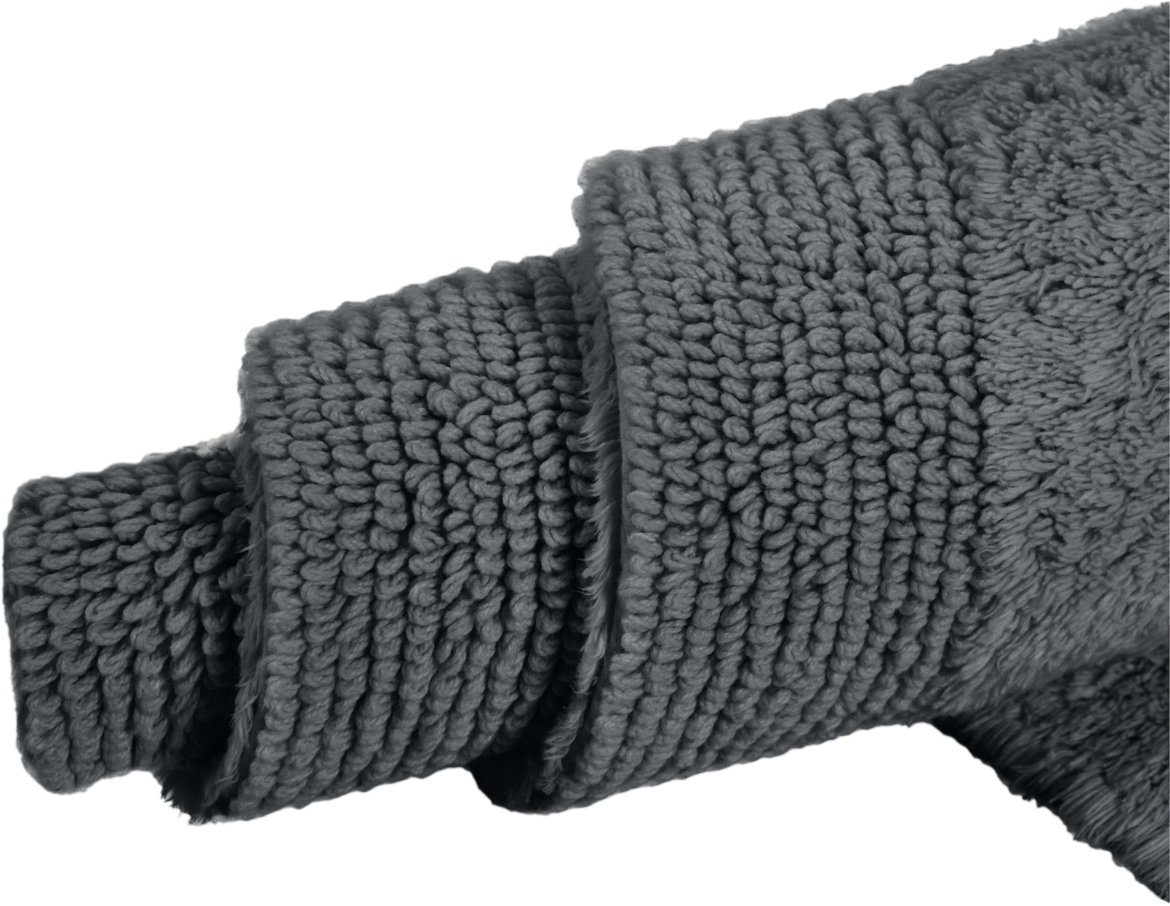 GOODproduct Tapis de bain »Kapra, Badvorleger, Badezimmer Teppich« Höhe 14 mm mit Bordüre, Badteppich, Badematte, Baumwolle