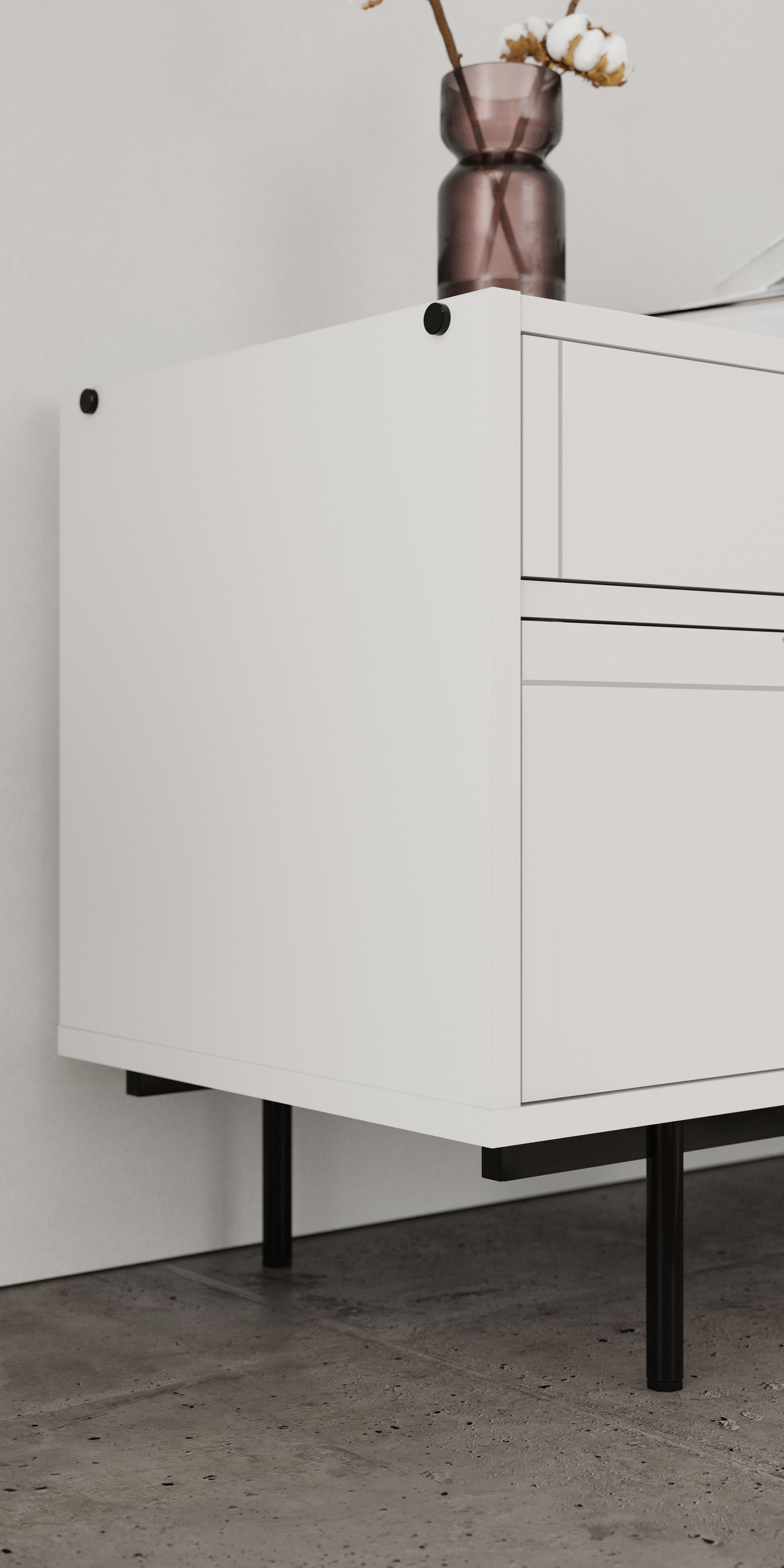 Home affaire TV-Board Seitlicher Design-Beistelltisch-stilvoll und funktional.