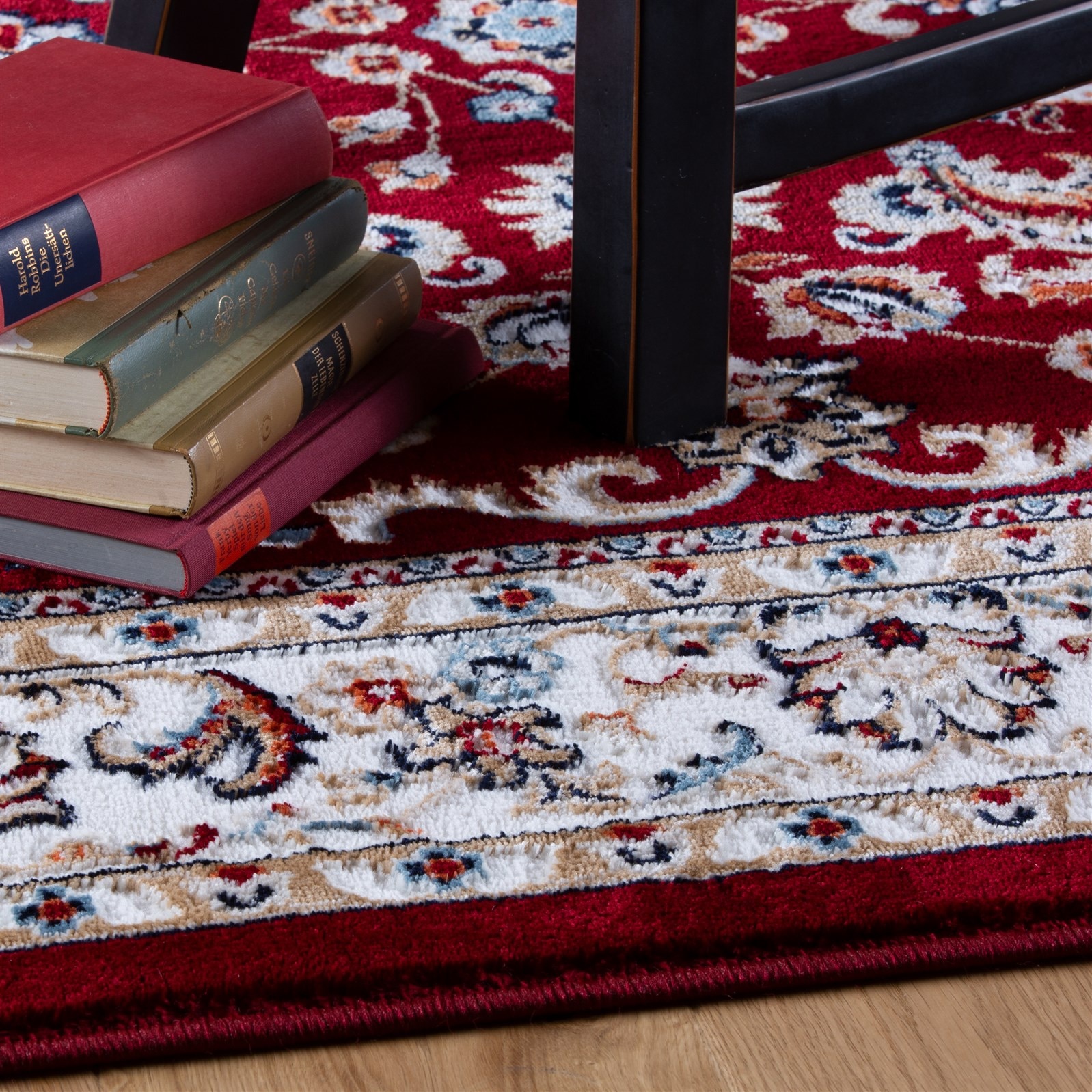 Kayoom Teppich »Safa 751« rechteckig 15 mm Höhe Kurzflor, Orient, Deko, Fussbodenheizungsgeeignet, Wohnzimmer