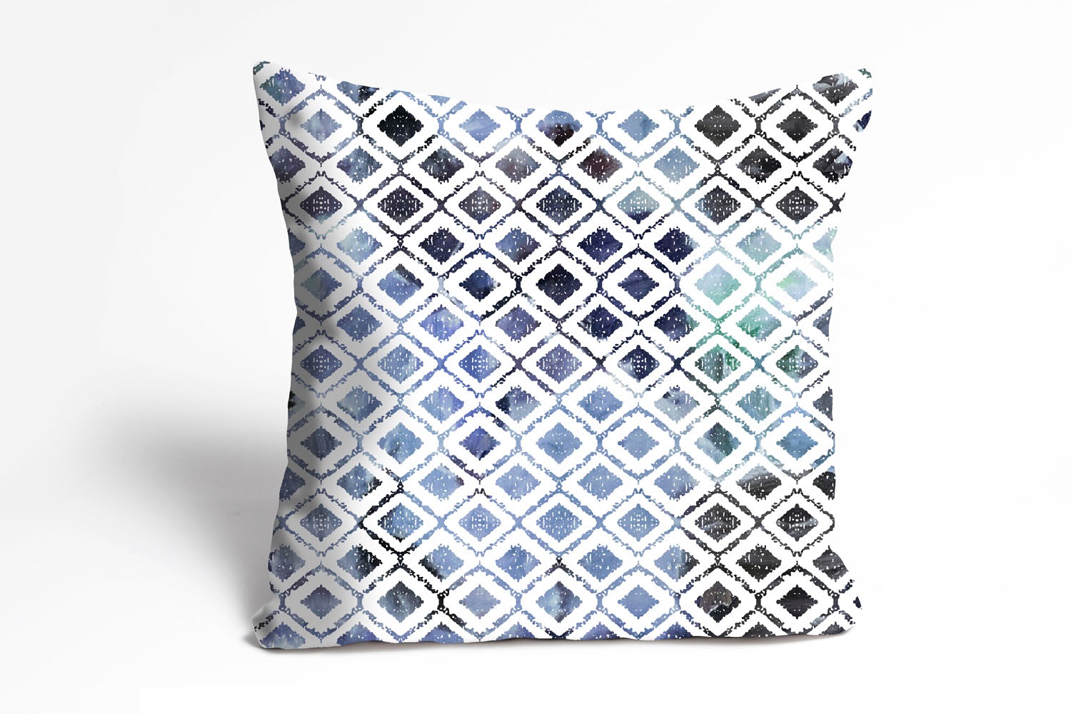 queence Coussin décoratif »Idyelle« Kissenhülle,Karriertes Muster,Geometrisch,Klassisch,Zeitlos,Stilvoll