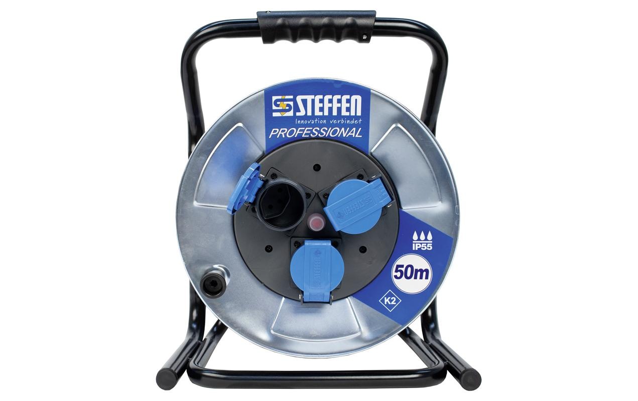   Câble de rallonge »STEFFEN Professional 50 m 3x T13, IP55« 50.000 cm