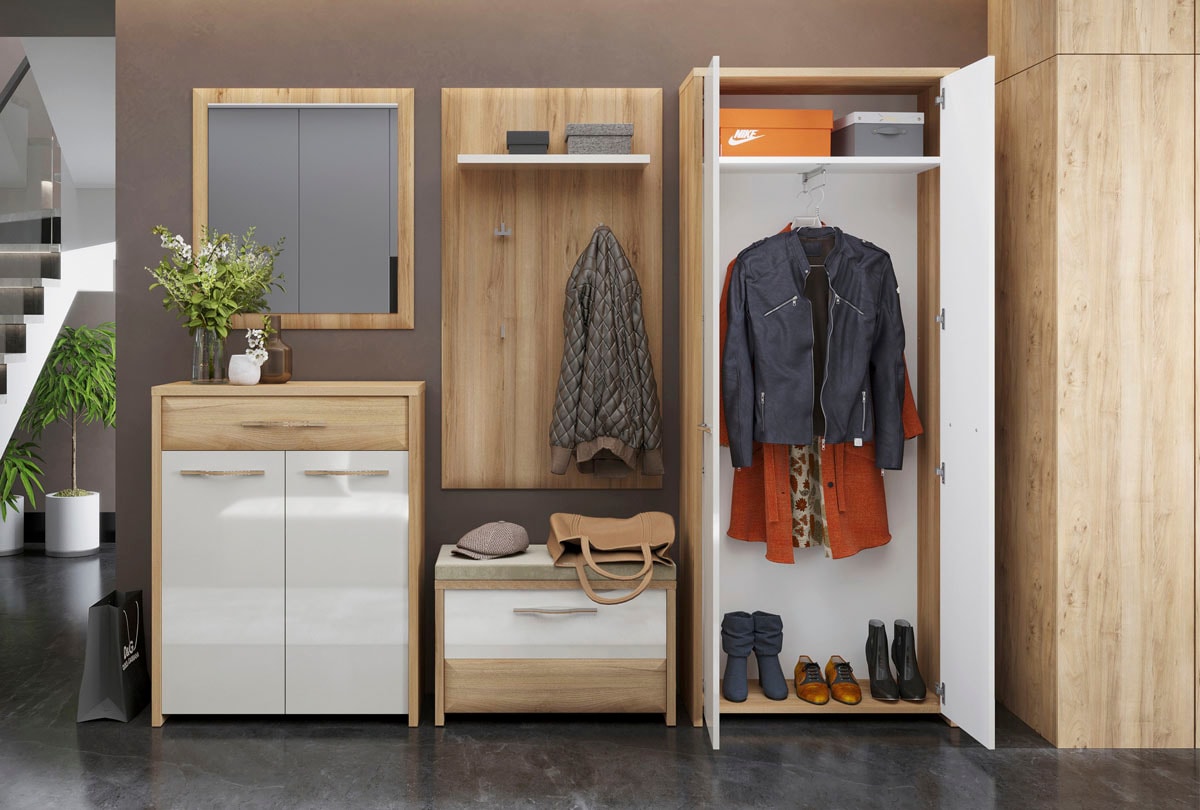 GOODproduct Armoire vestiaire »Gala« laqué UV de haute qualité, fonction soft-close, hauteur 192 cm