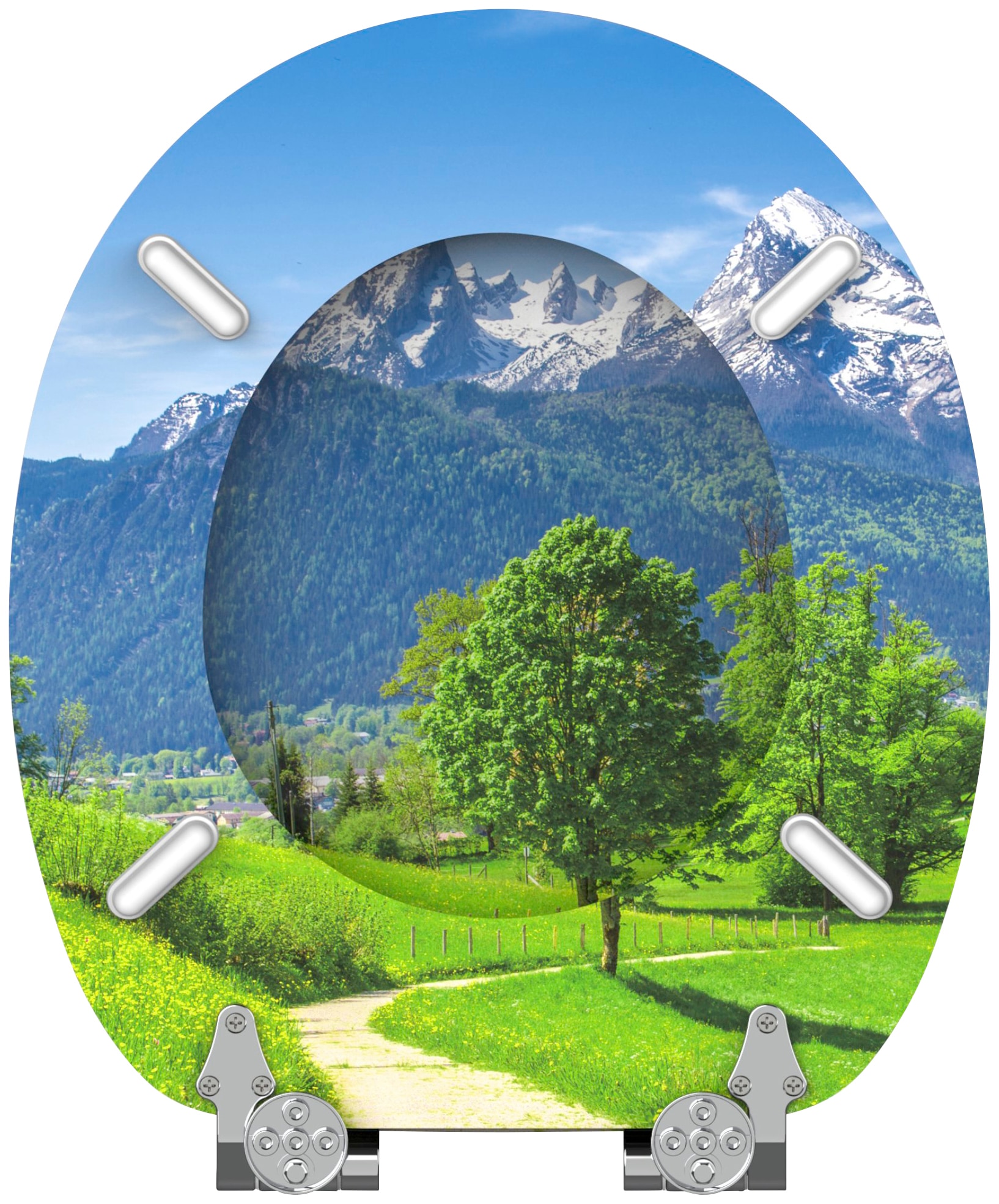 Sanilo WC-Sitz »Alpen« mit Absenkautomatik