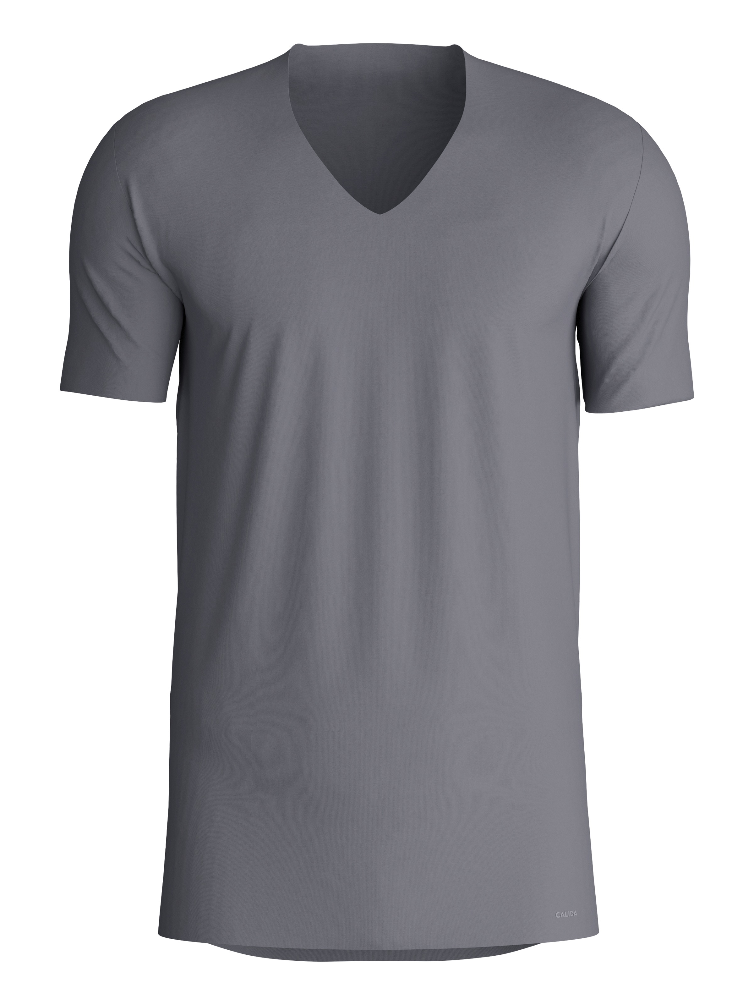 CALIDA T-shirt en V »Clean Line« V-Neck, elastisch, Interlock-Qualität, Kurzarm, schnelltrocknend