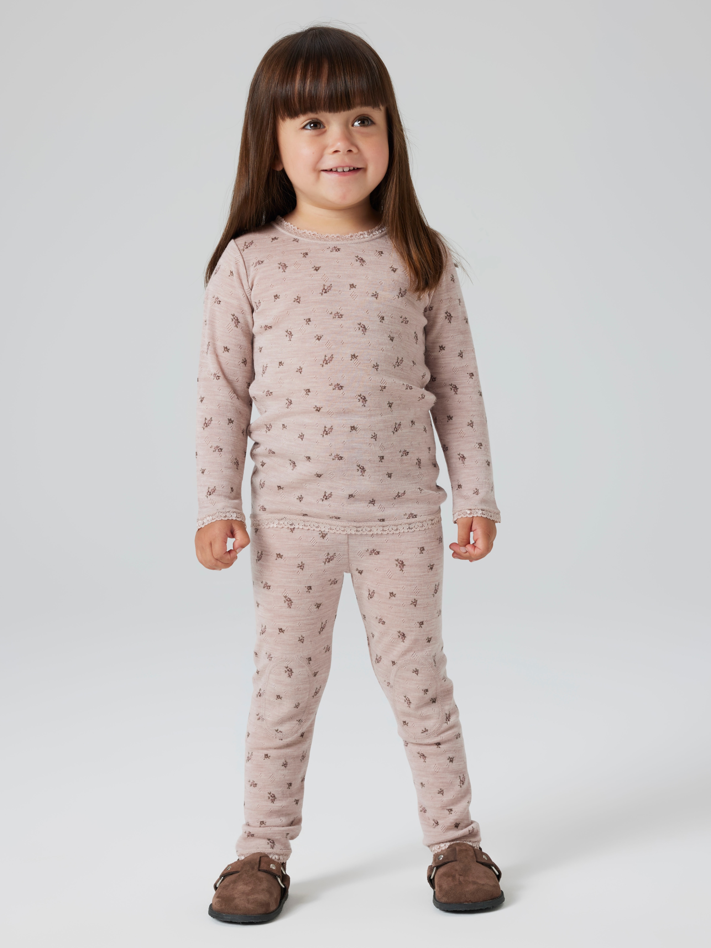 Name It Leggings »NMFWANG WOOL NEEDLE LEGGING NOOS«  aus reiner Merinowolle