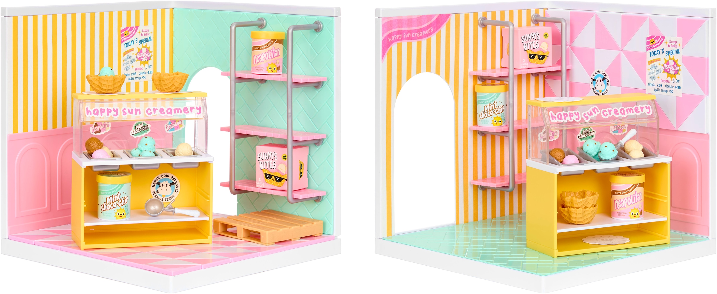 MGA ENTERTAINMENT Set créatif »MGA's Miniverse - Spaces Starter Pack- Ice Cream«
