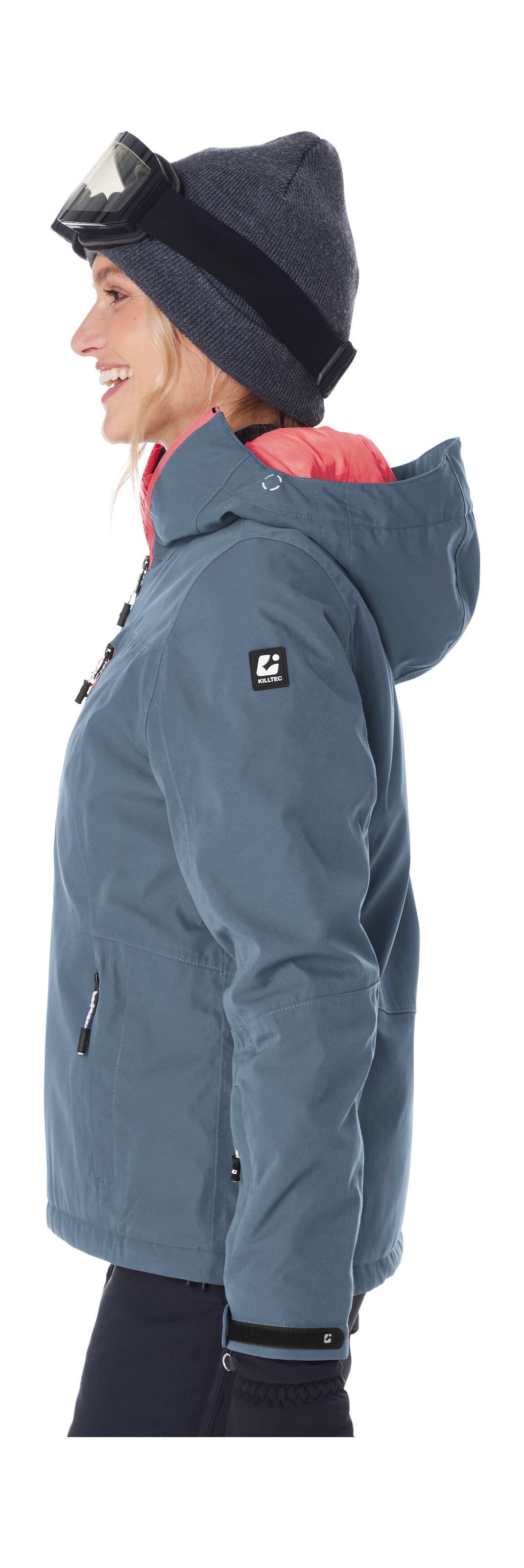 Killtec Skijacke »KSW 276 WMN SKI JCKT« Wasserdichte Damenjacke mit Schneefang, Atmungsaktivität und Taschen