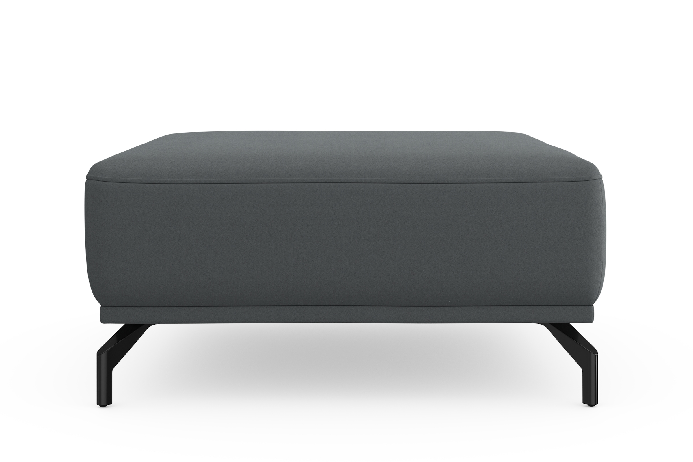 sit&more Hocker »Bailando« mit Federkern und schwarzen, matten Metallfüssen