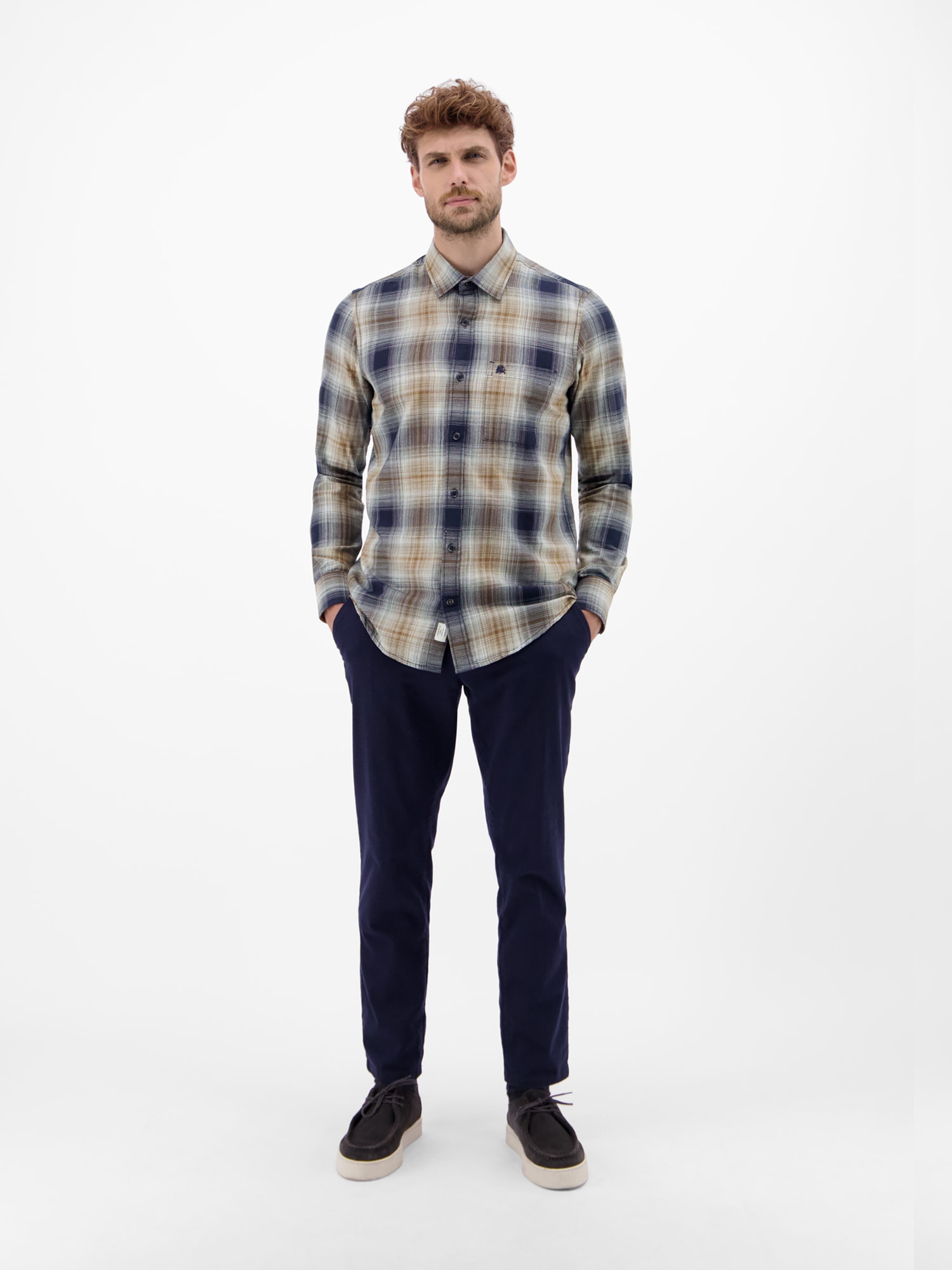 LERROS Chemise à carreaux »LERROS Herren Karohemd, charakterstark und stilbewusst«