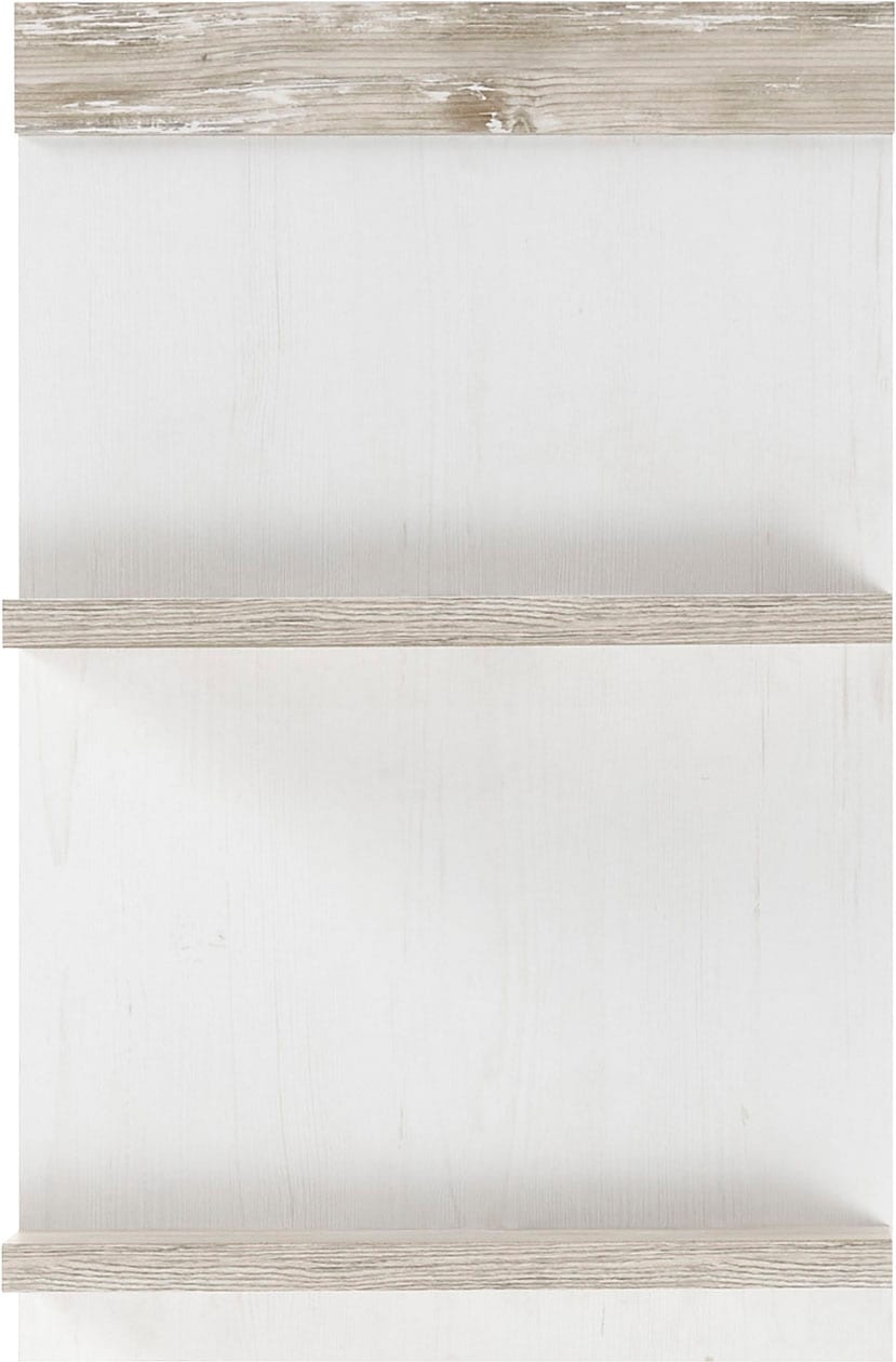 Home affaire Wandregal »Florenz, Badregal im Landhausstil« in Pinie Weiss, mit zwei Ablagefächern