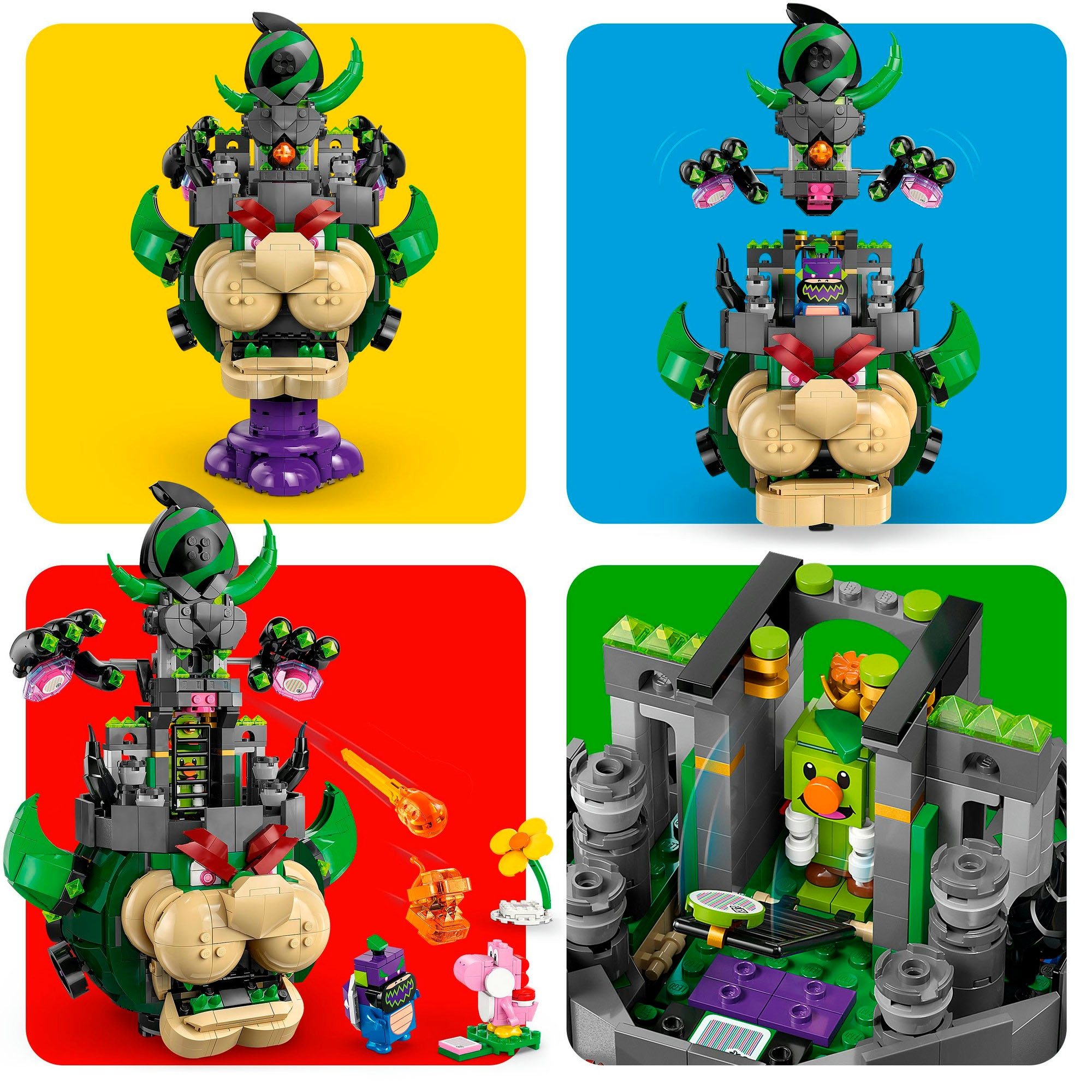 LEGO® Konstruktionsspielsteine »Prinz Florian & Schloss-Bowser (72042), LEGO Super Mario« Made in Europe