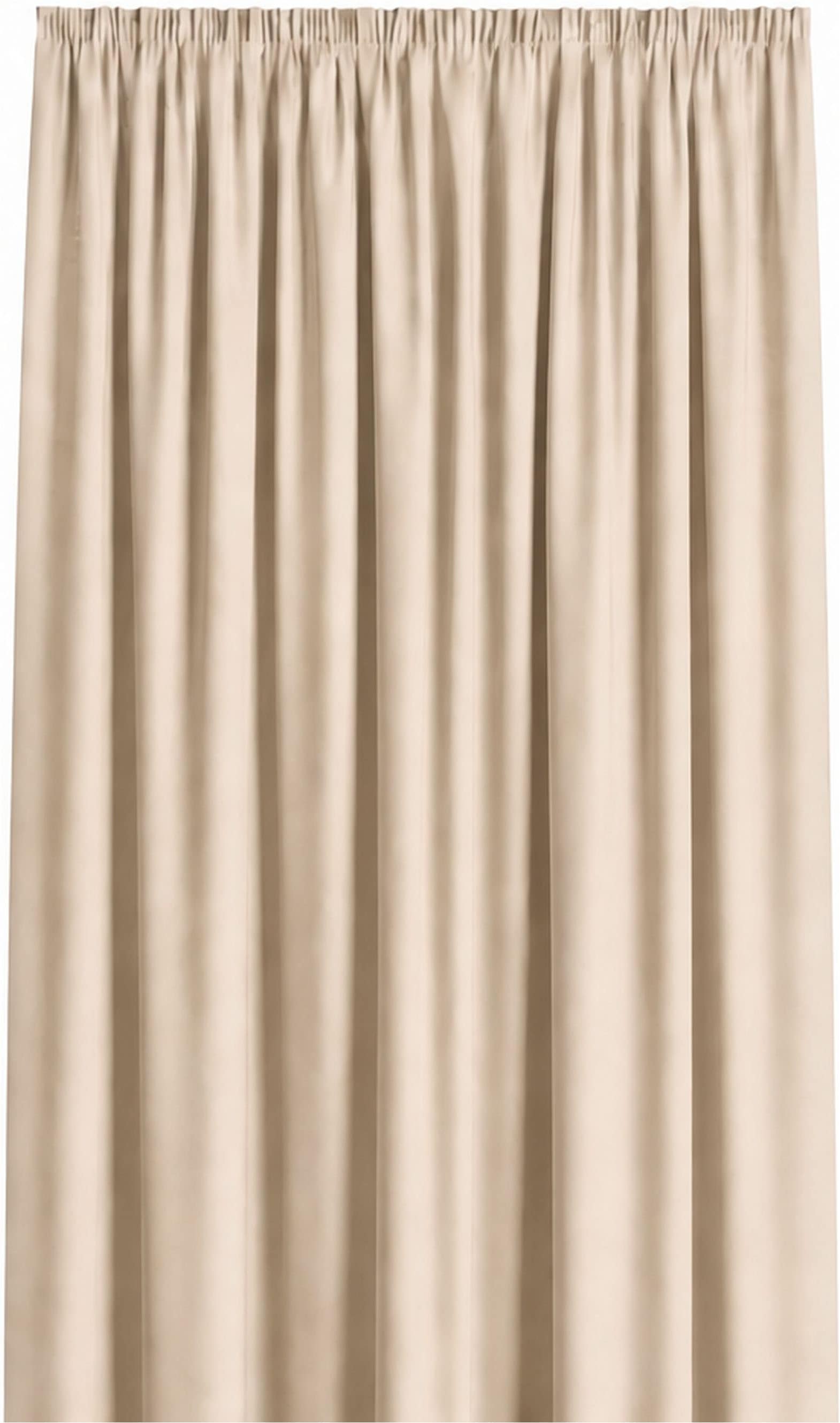 GOODproduct »ELVIRA, nach Wunschmass« Kräuselband 1 Stk. tlg. Massanfertigung, made in europe, Wohnzimmer, Schlafzimmer, uni
