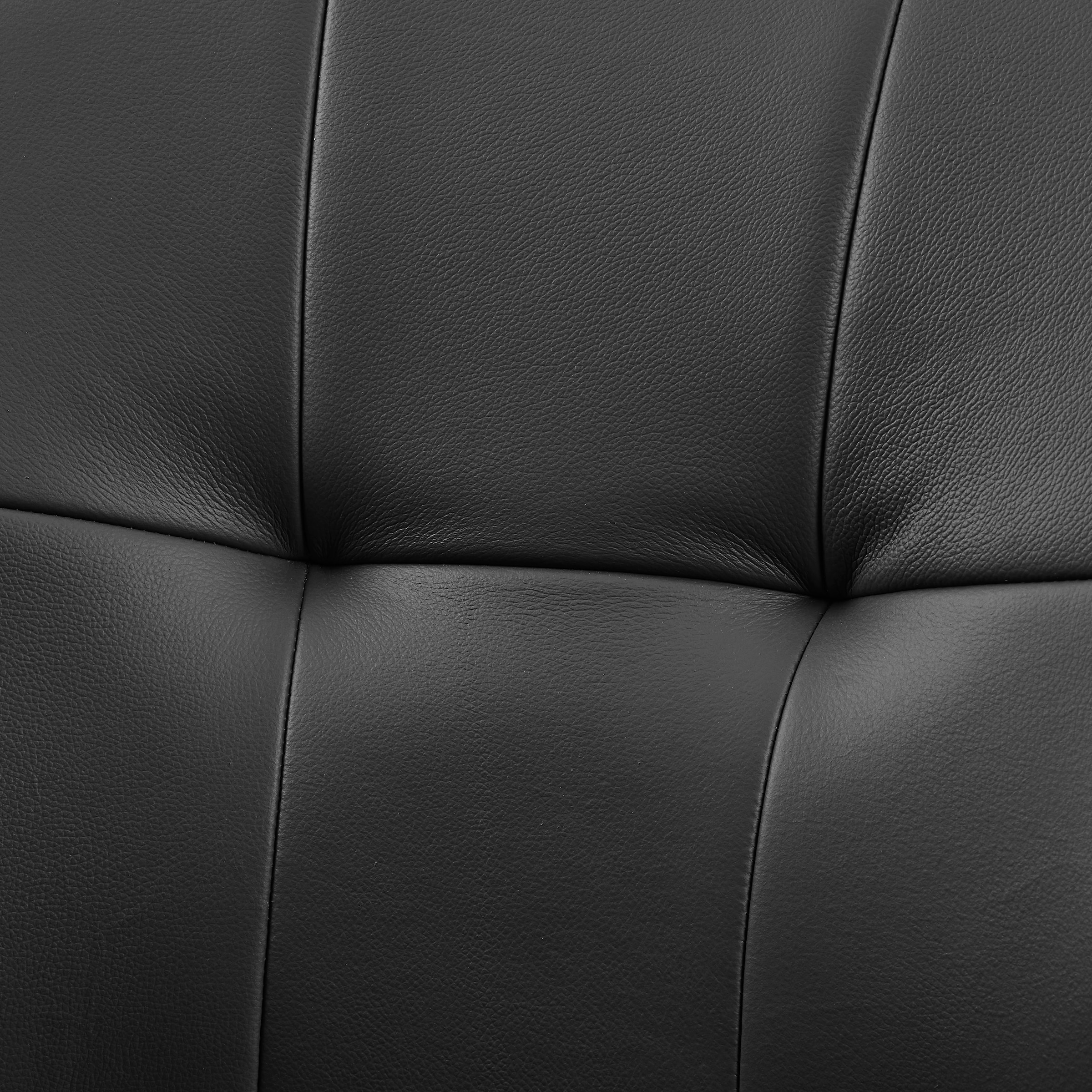 GOODproduct Drehstuhl »Lika« (Set) 2 Stk.echtes Leder, 360° Drehfunktion, Steppnähte, Metallgestell