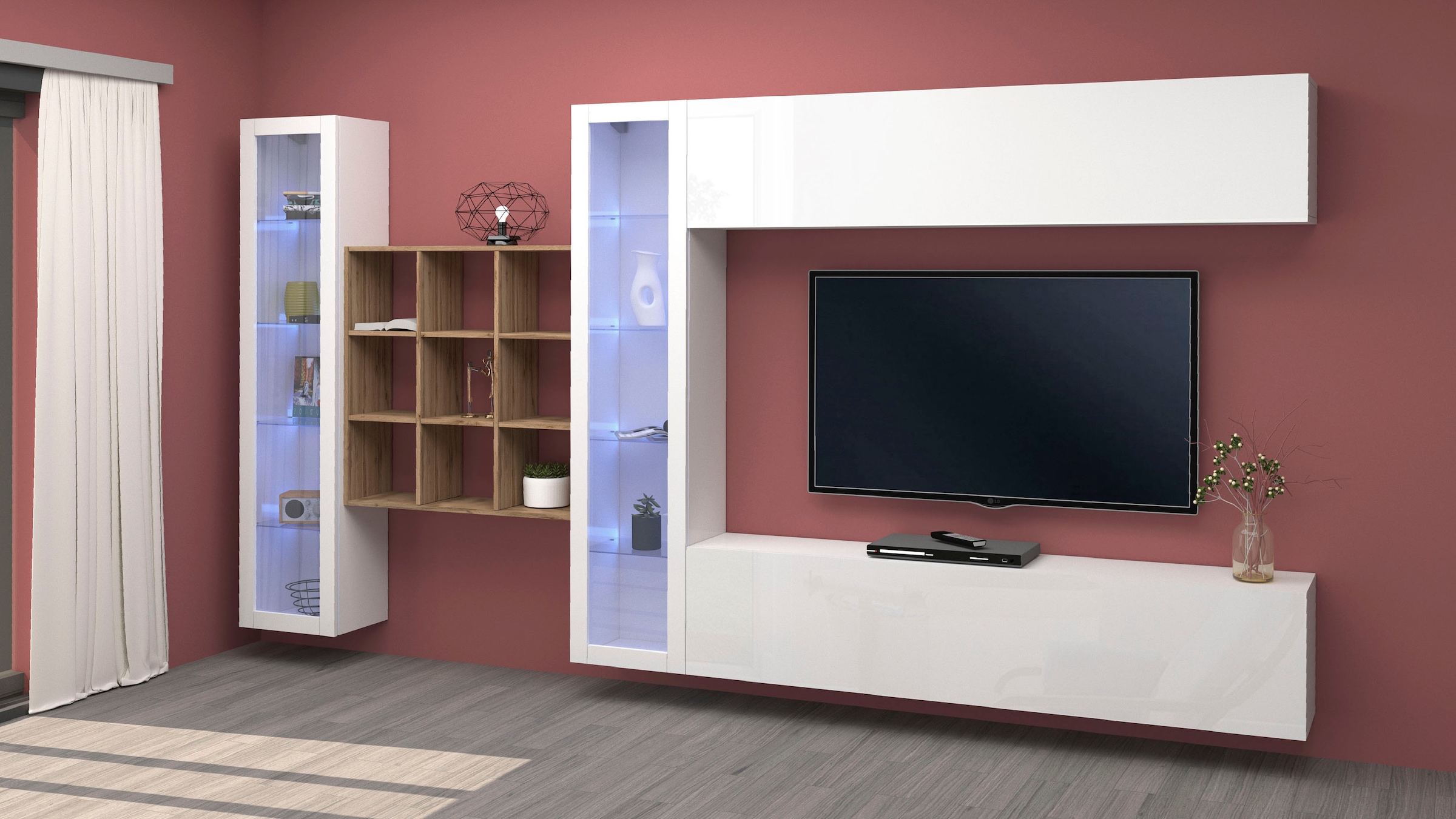 Home affaire Meuble mural »Maruska« 1 cuis tlg.