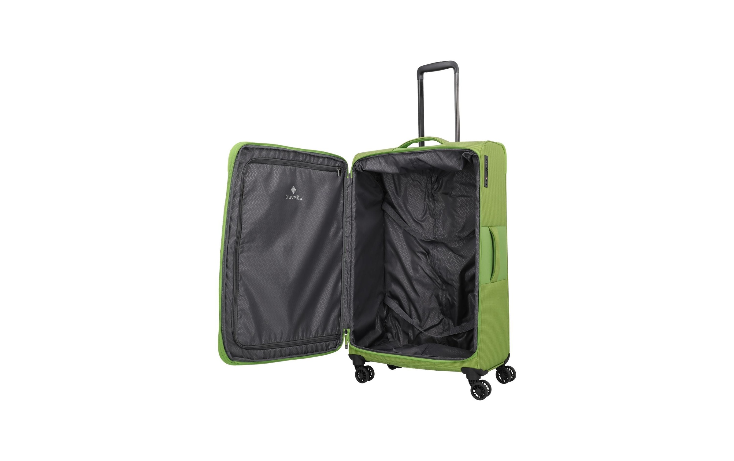 travelite Trolley »travelite CORSIICA Trolley L Erweiterbar, 105 l« 105 l 4 Rollen