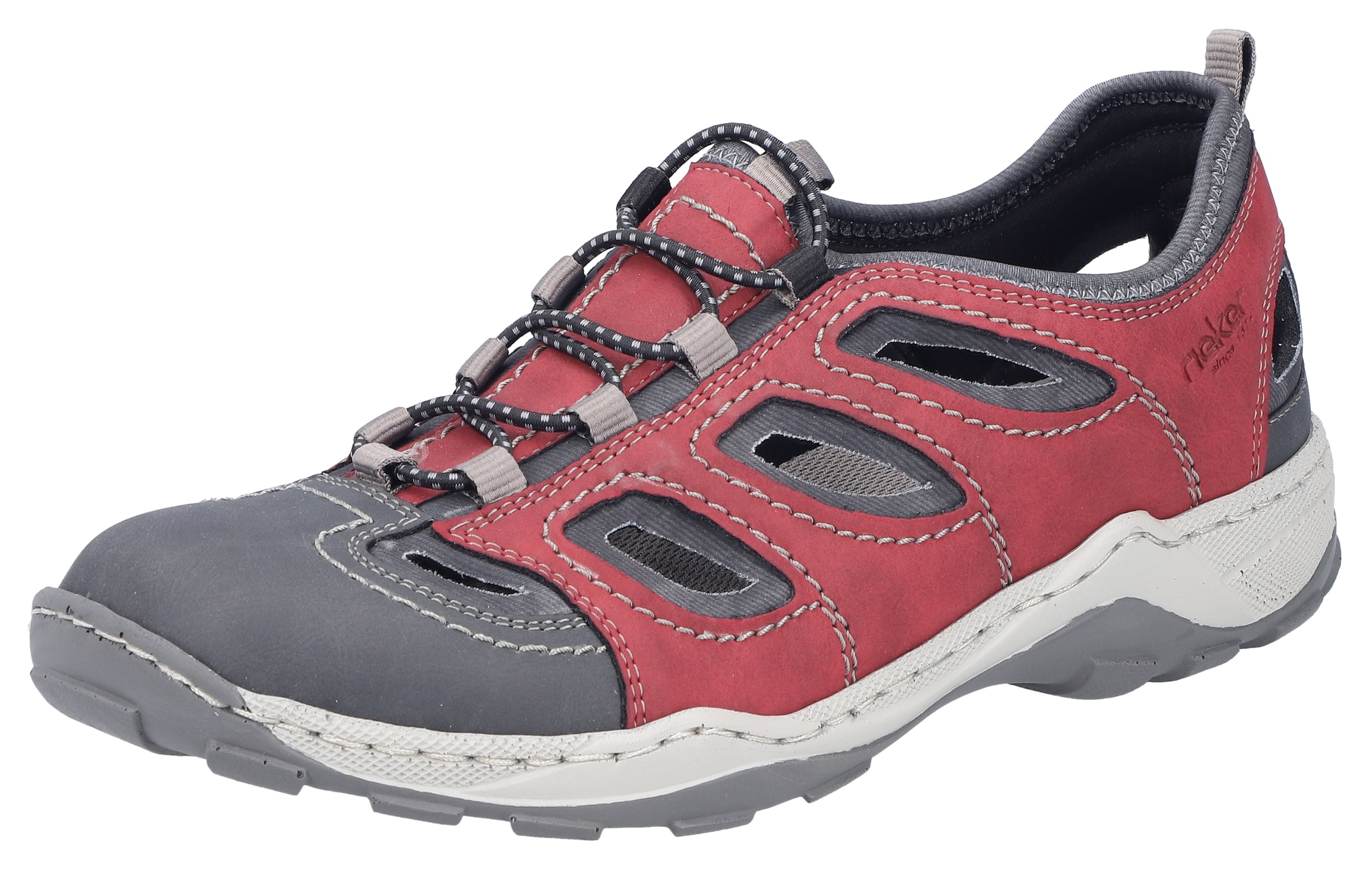 Rieker Slipper  chaussure de trekking, sandale, chaussure d’été avec élastique pratique