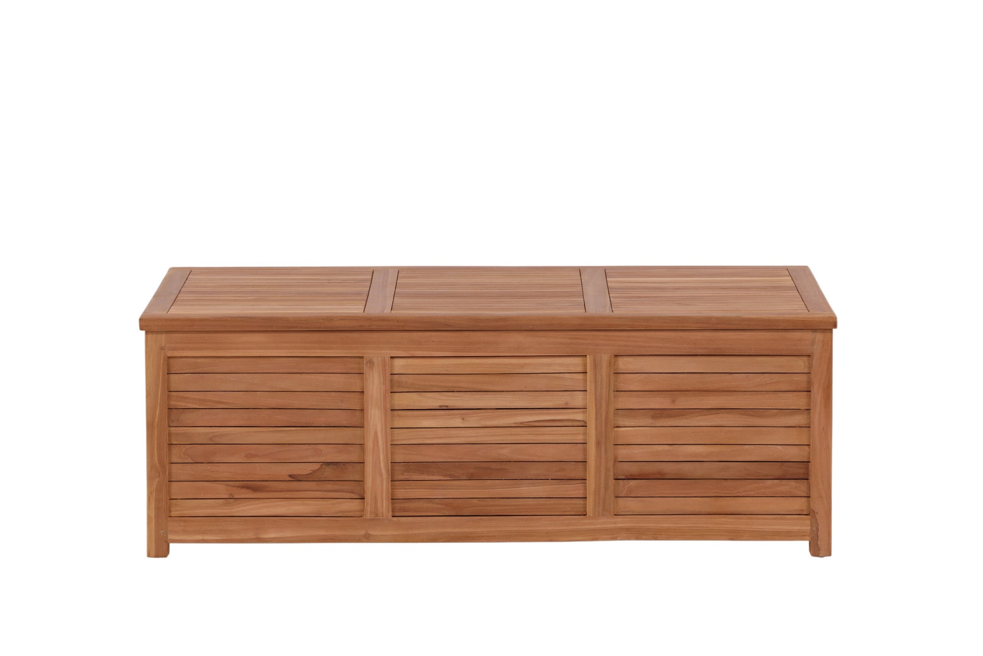 Venture Home Truhe »Trento, Teakholz-Kissenbox, belastbar bis 150 kg« Aufbewahrungsbox, Edelholz natur, witterungsbeständig, sitzfähig