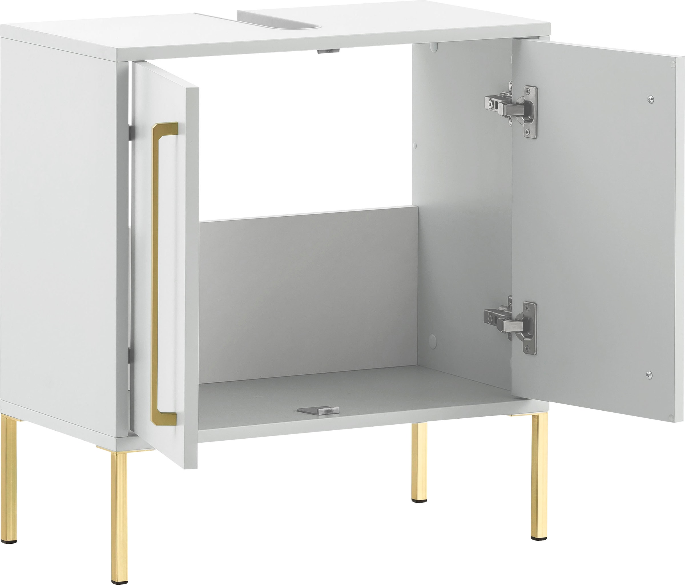 Schildmeyer Waschbeckenunterschrank »Sarah« Badmöbel, Breite 57,1