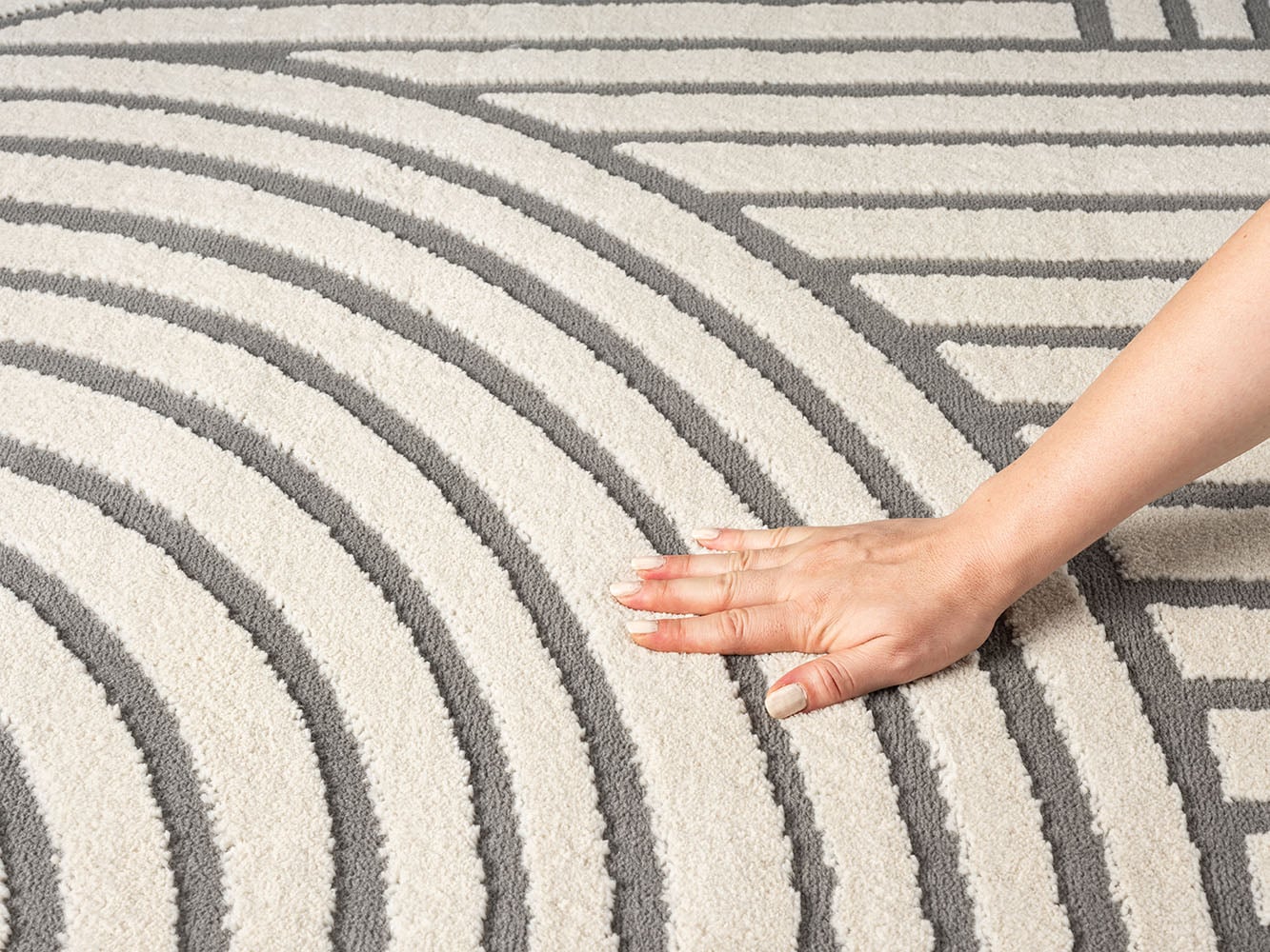 s.Oliver Teppich »Cilla, besondere Form, modernes Design, dichte Qualität« rechteckig 11 mm Höhe Woll-Look, Skandi, Boho, leichter Glanz, Wohnzimmer, Schlafzimmer