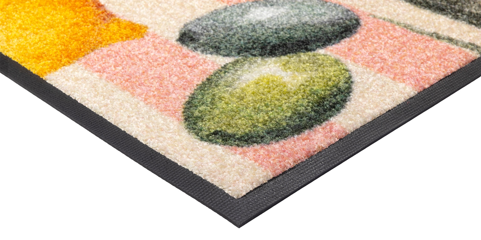 wash+dry by Kleen-Tex Chemin de table »Tasty Delight« Rectangulaire 7 mm Höhe