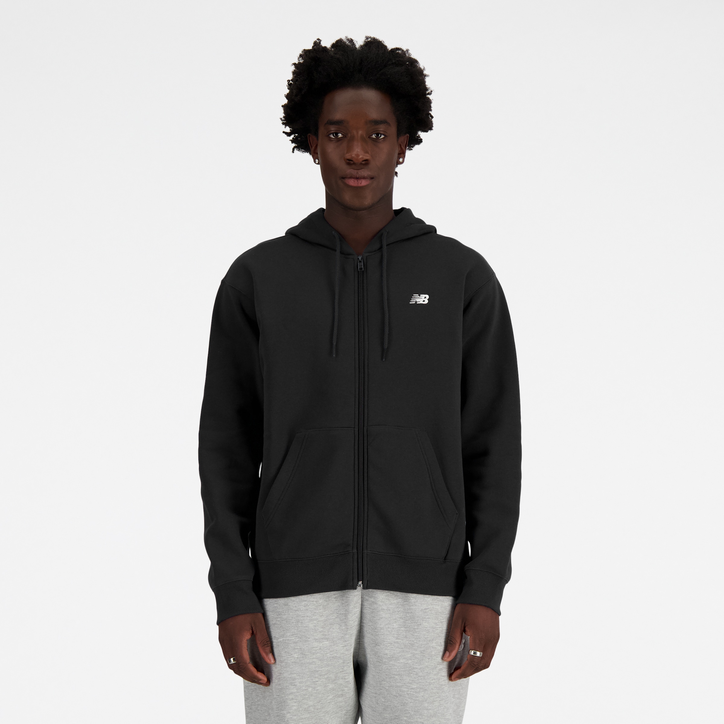 New Balance Sweat à capuche mit Kapuze, lockere Passform
